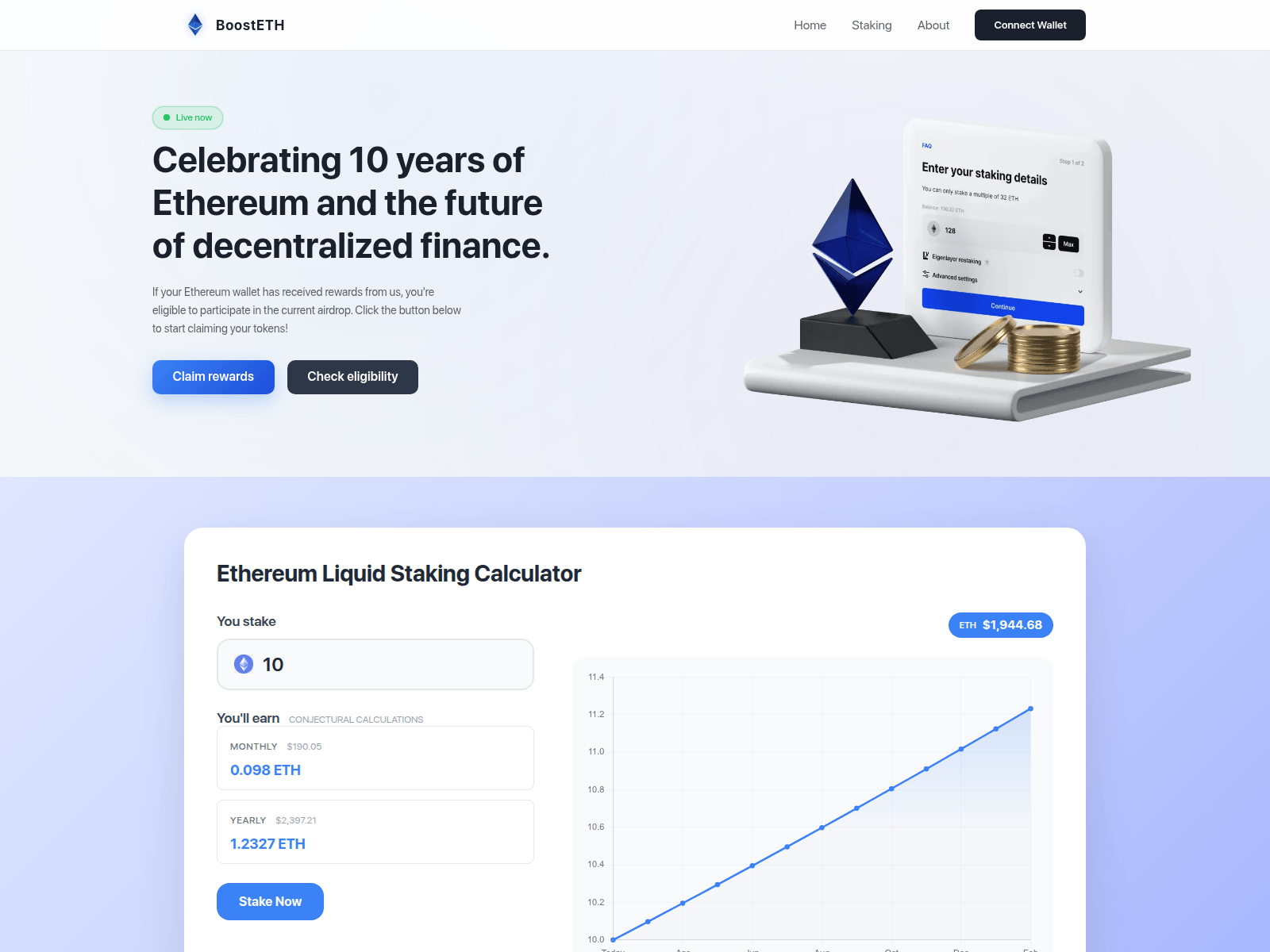 Screenshot of eth-boost.com