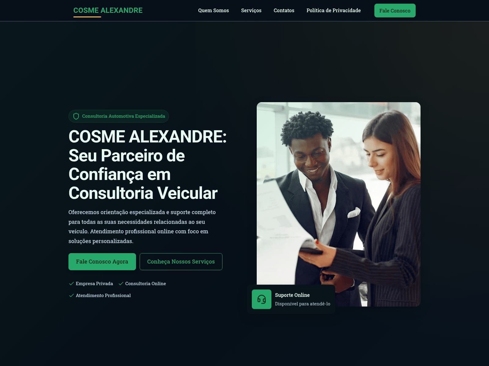 Screenshot of escritoriodoservico.com