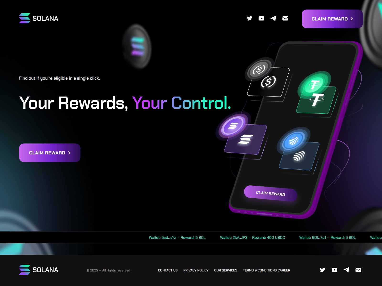 Screenshot of solanarw.com