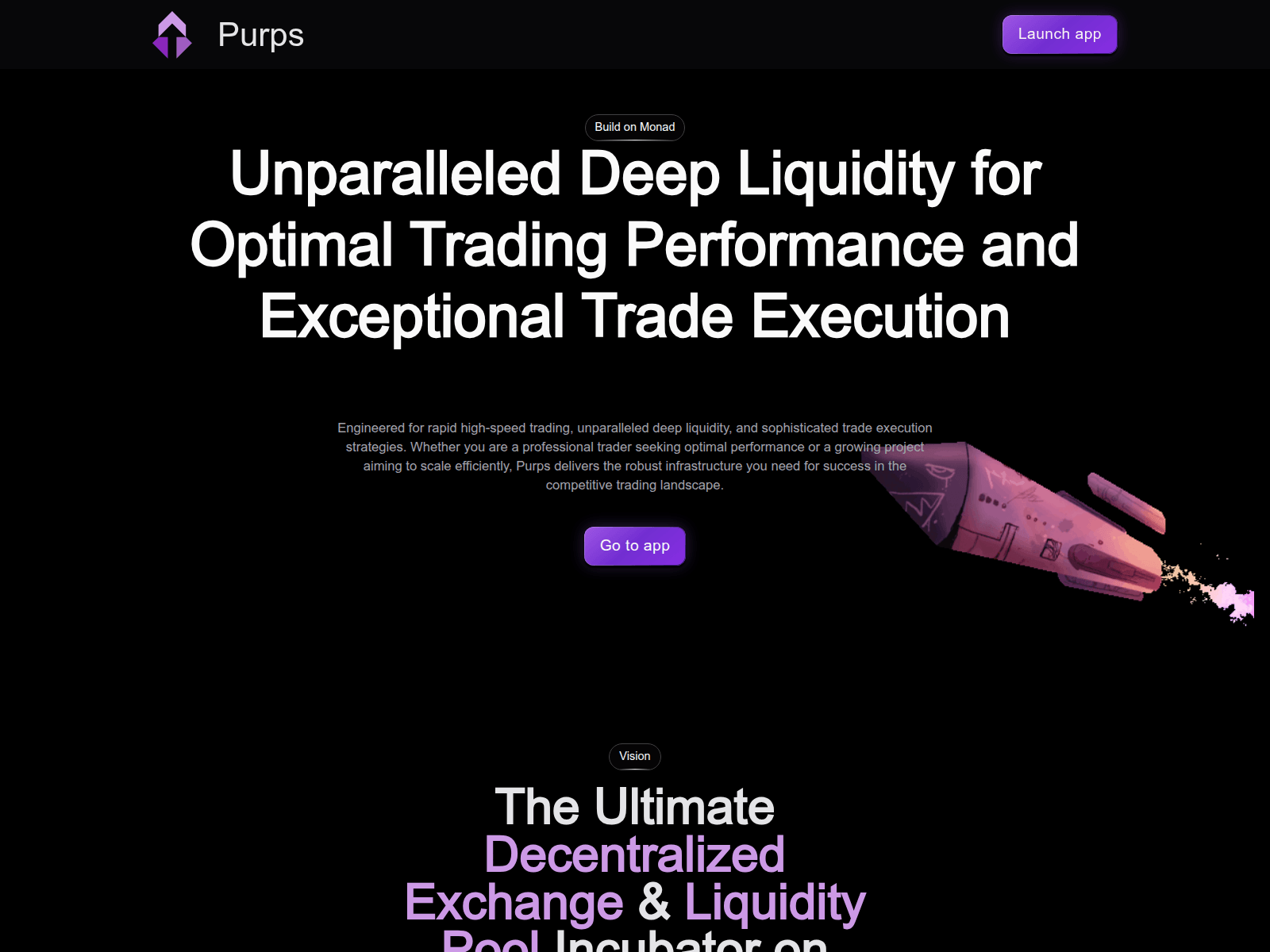Screenshot of purpsdex.com