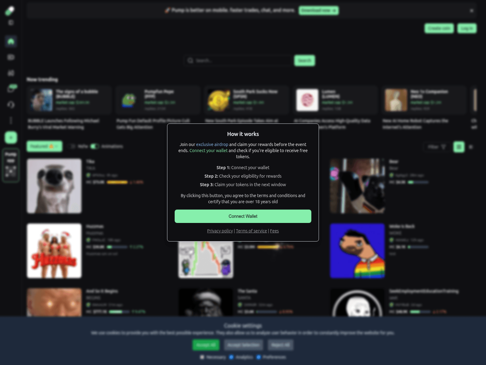 Screenshot of purnp.com