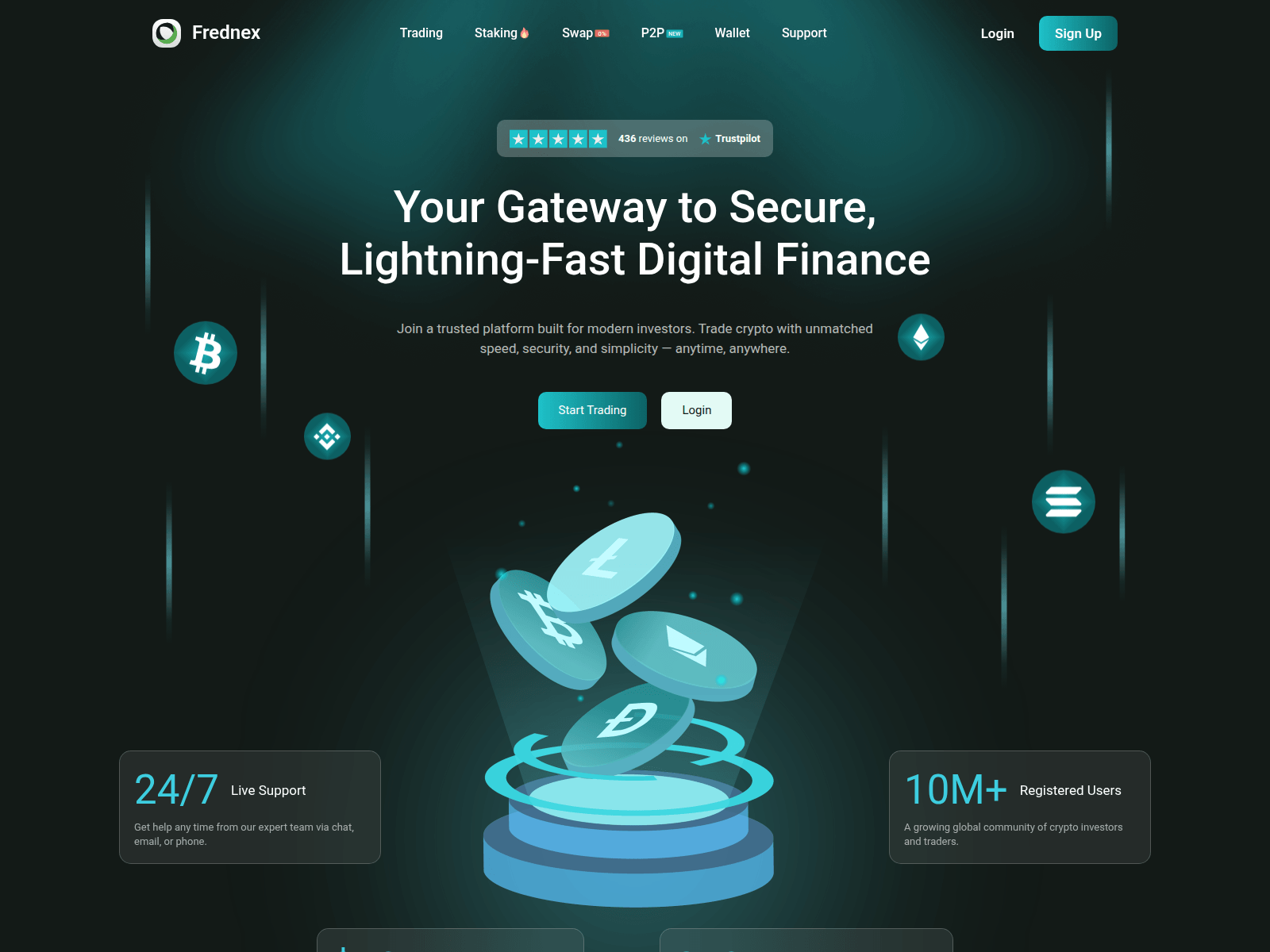 Screenshot of frednex.com