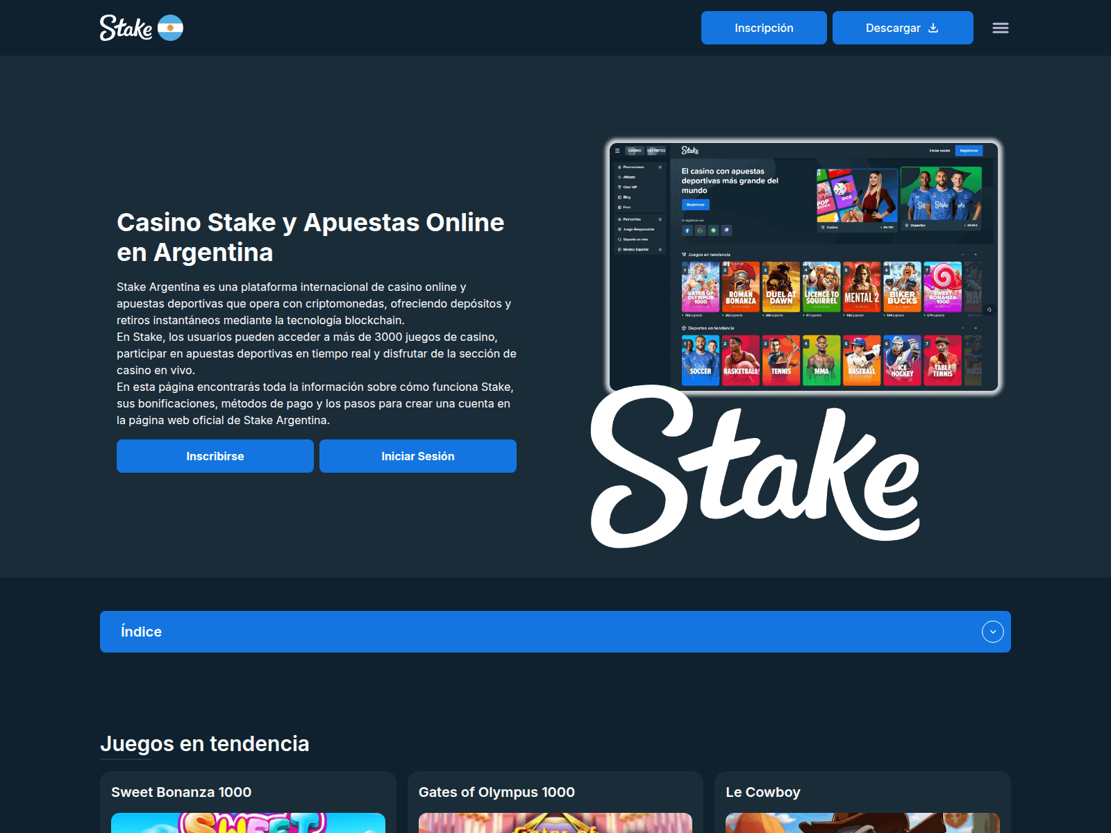 Screenshot of stakeargentina-casino.com