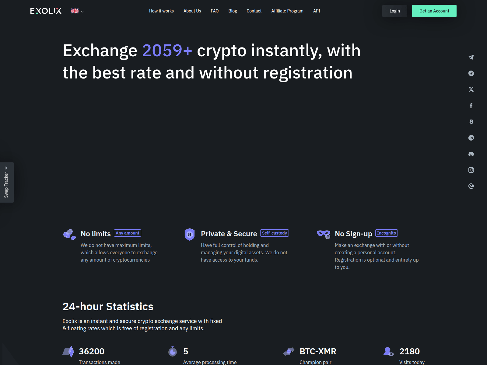 Screenshot of wxolix.com