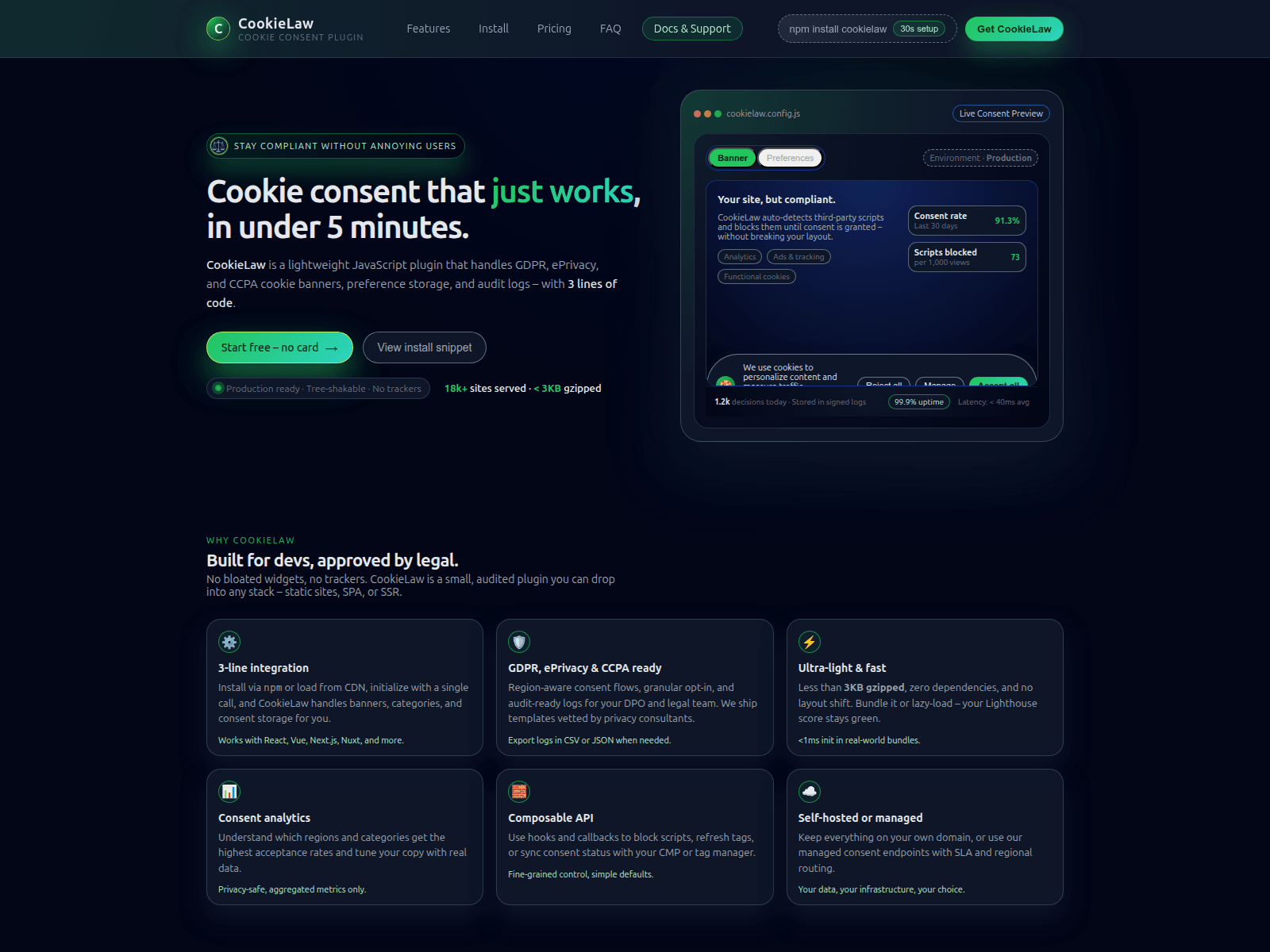 Screenshot of gtagbucket.com