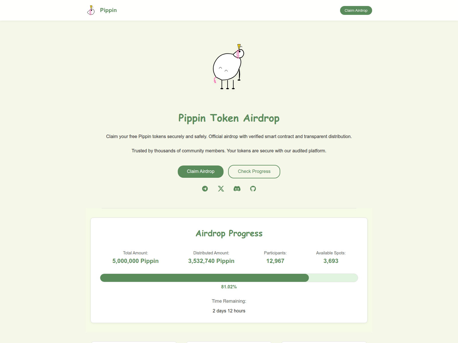 Screenshot of pippinsol.com