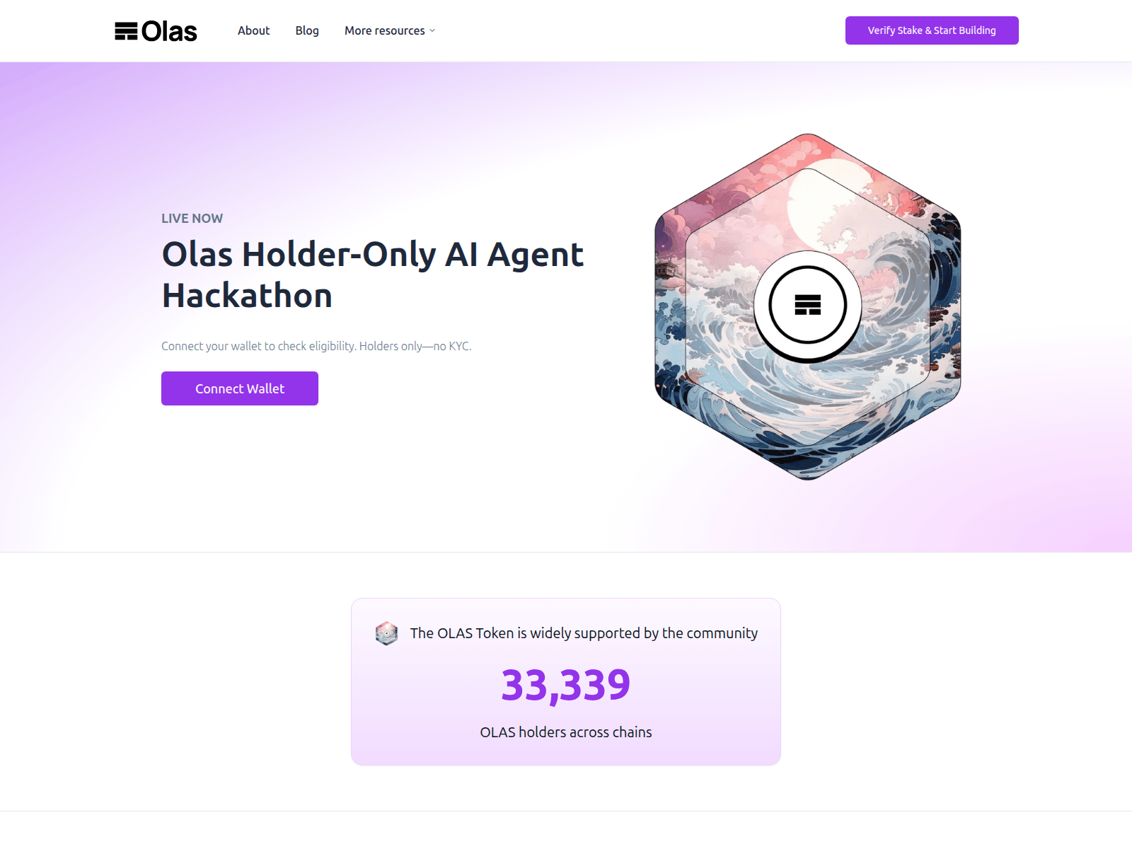 Screenshot of agents-olas.com