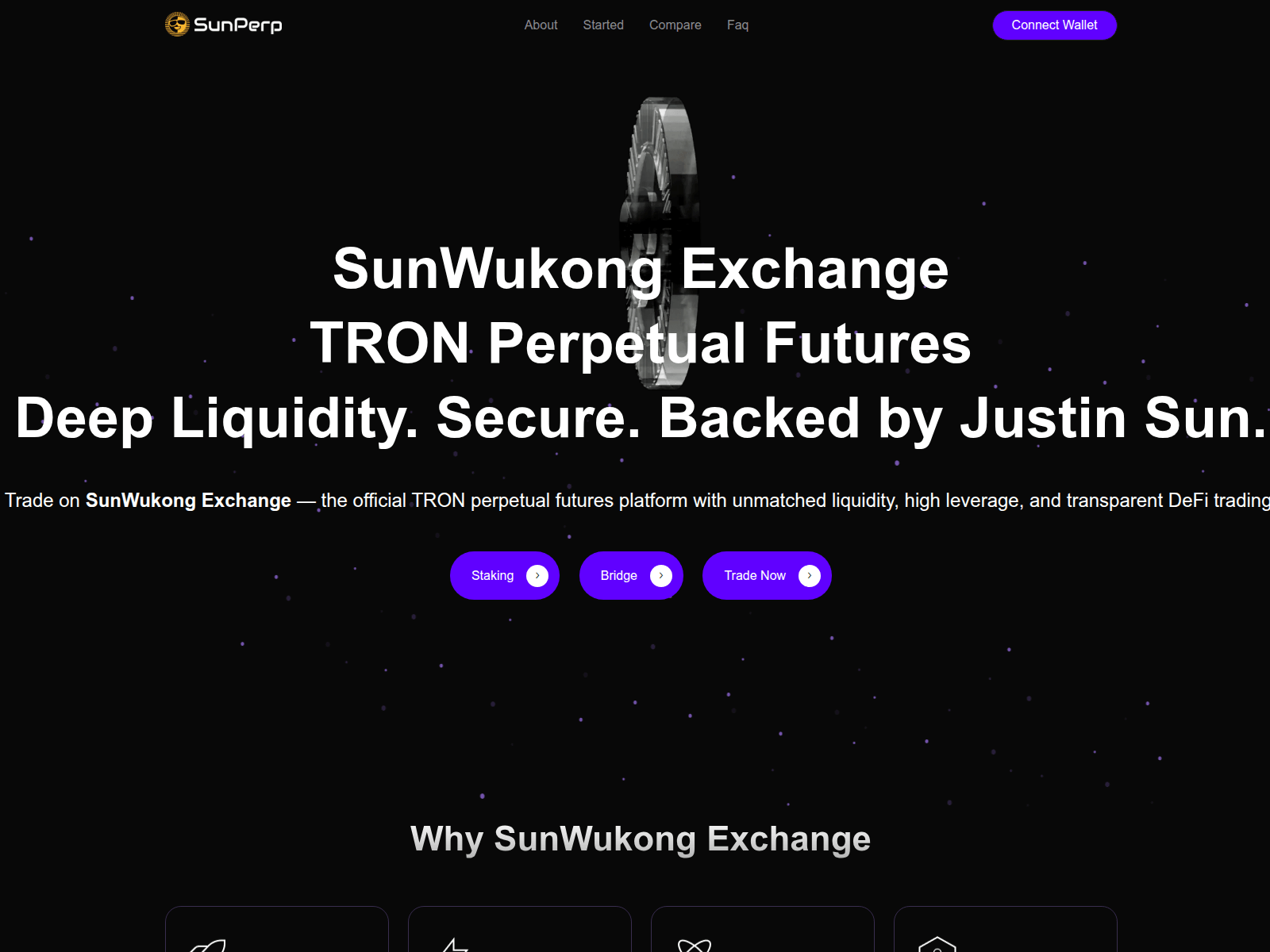 Screenshot of sunwukong.exchange