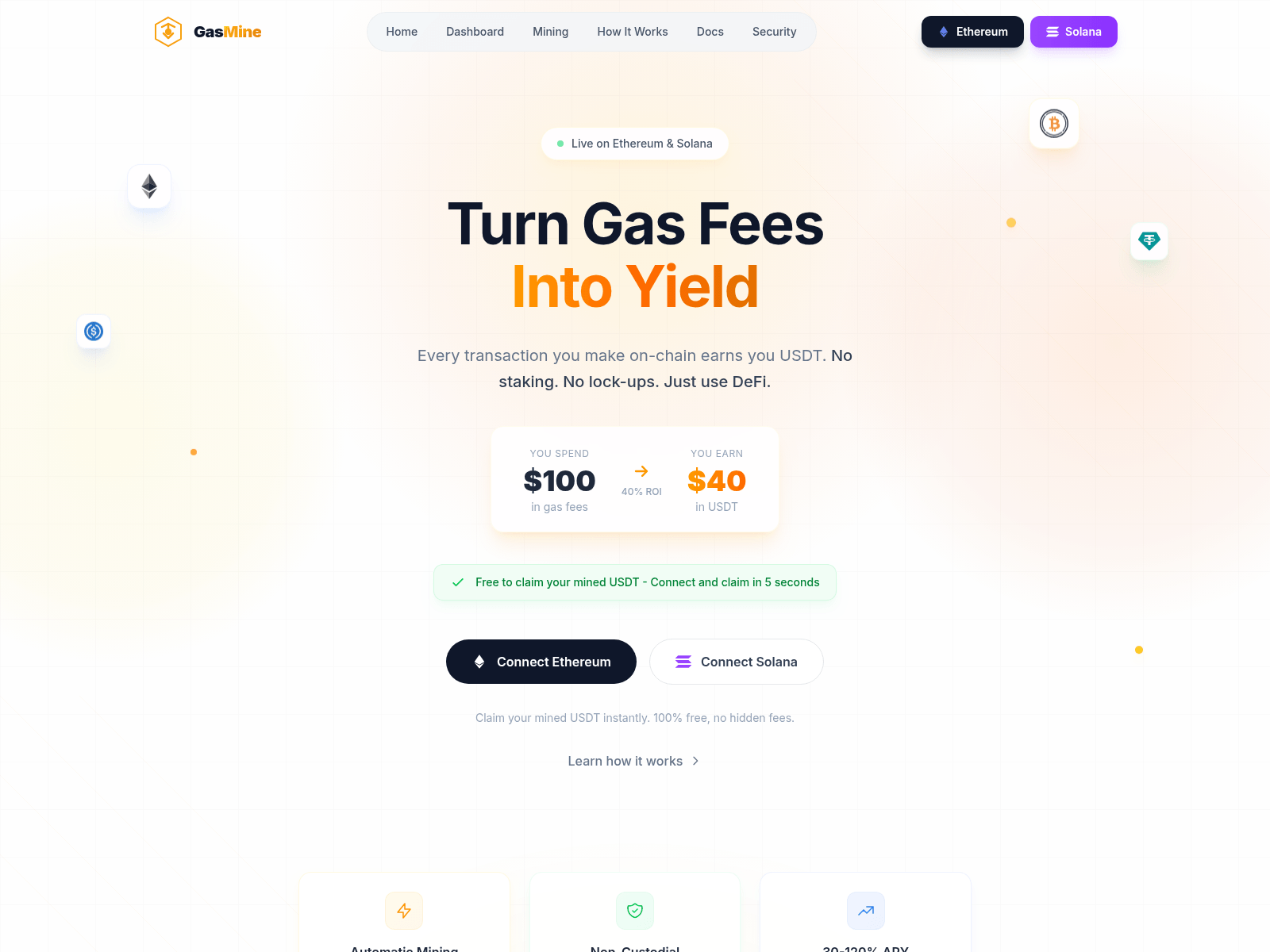 Screenshot of cookspace.finance