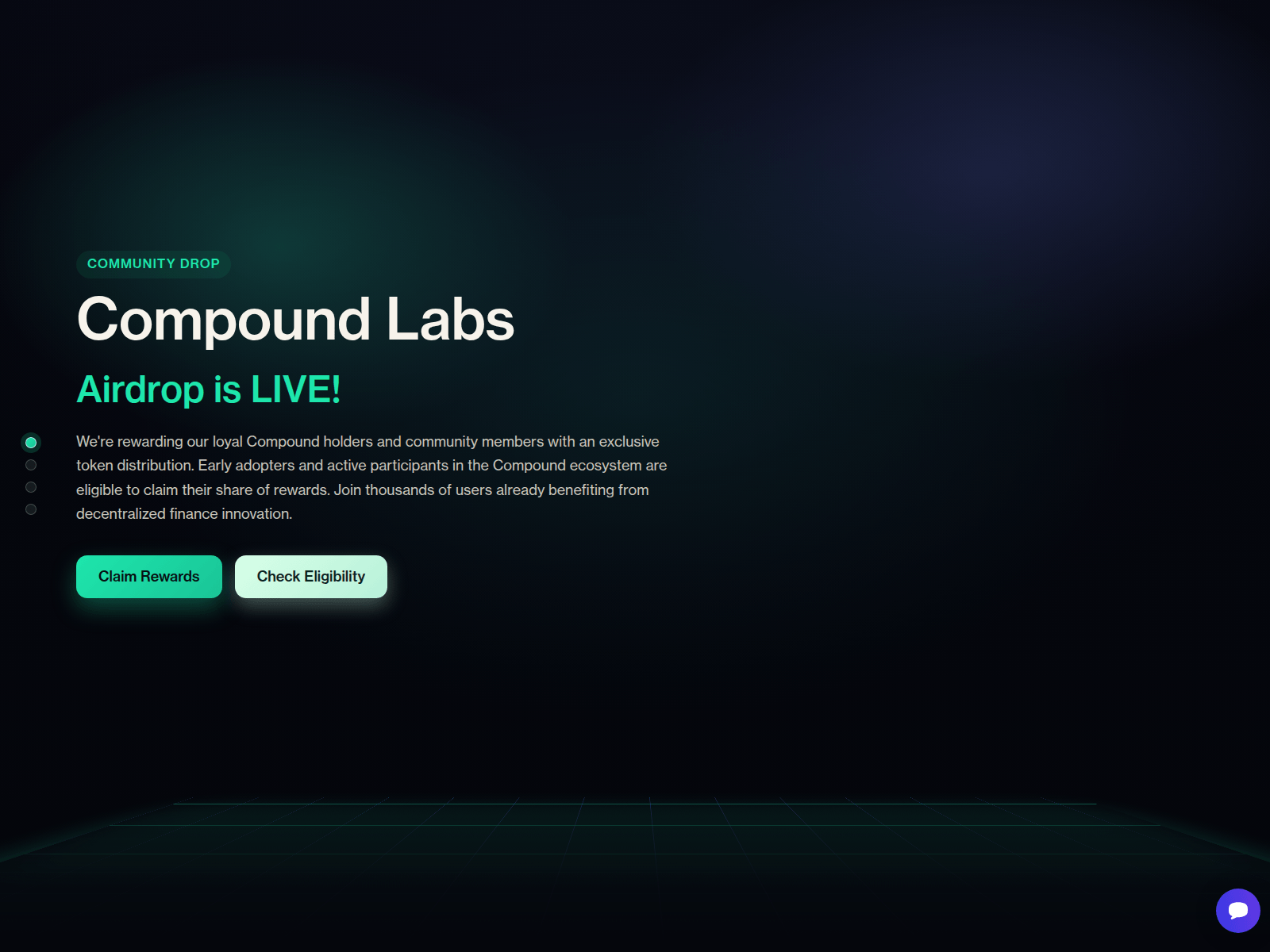 Screenshot of getcomp.org