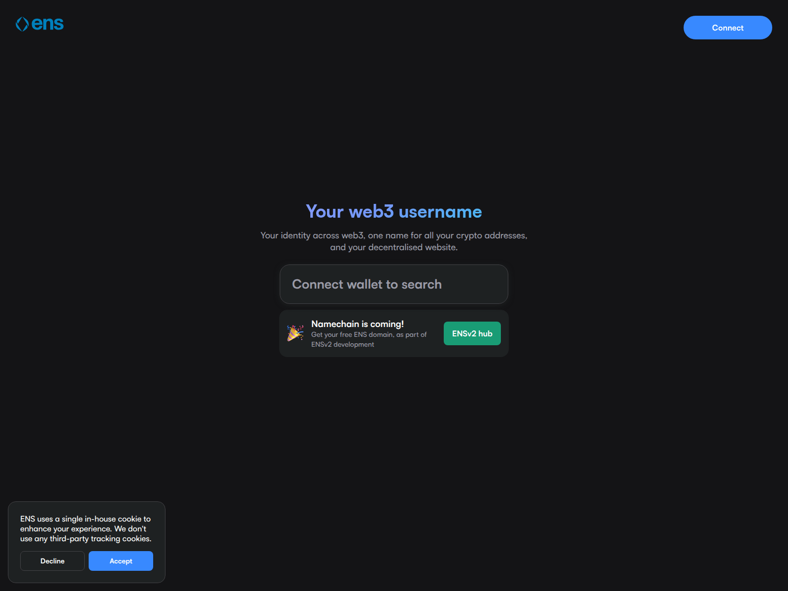 Screenshot of ensdomain.site