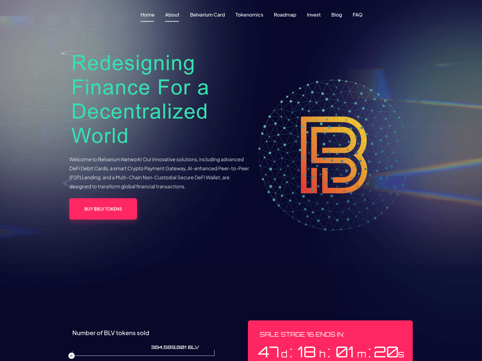 Screenshot of belvarium.site