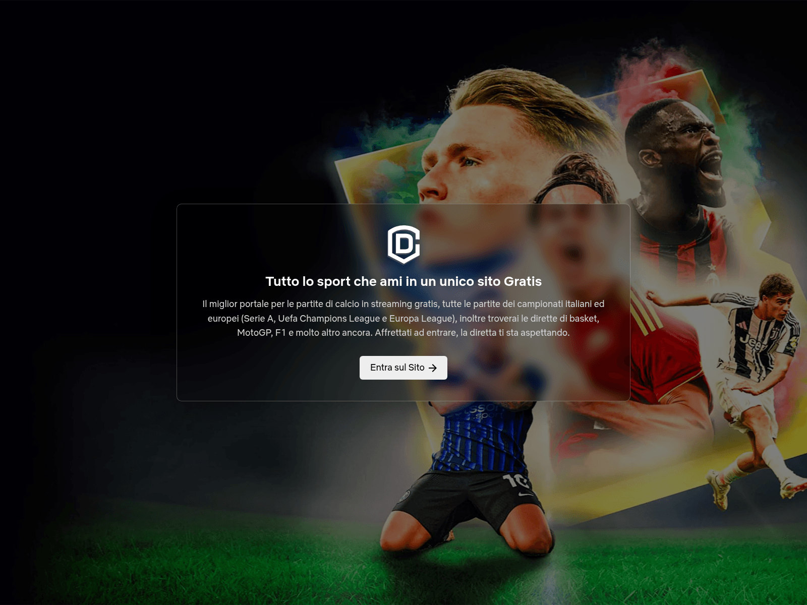 Screenshot of direttecommunity.stream