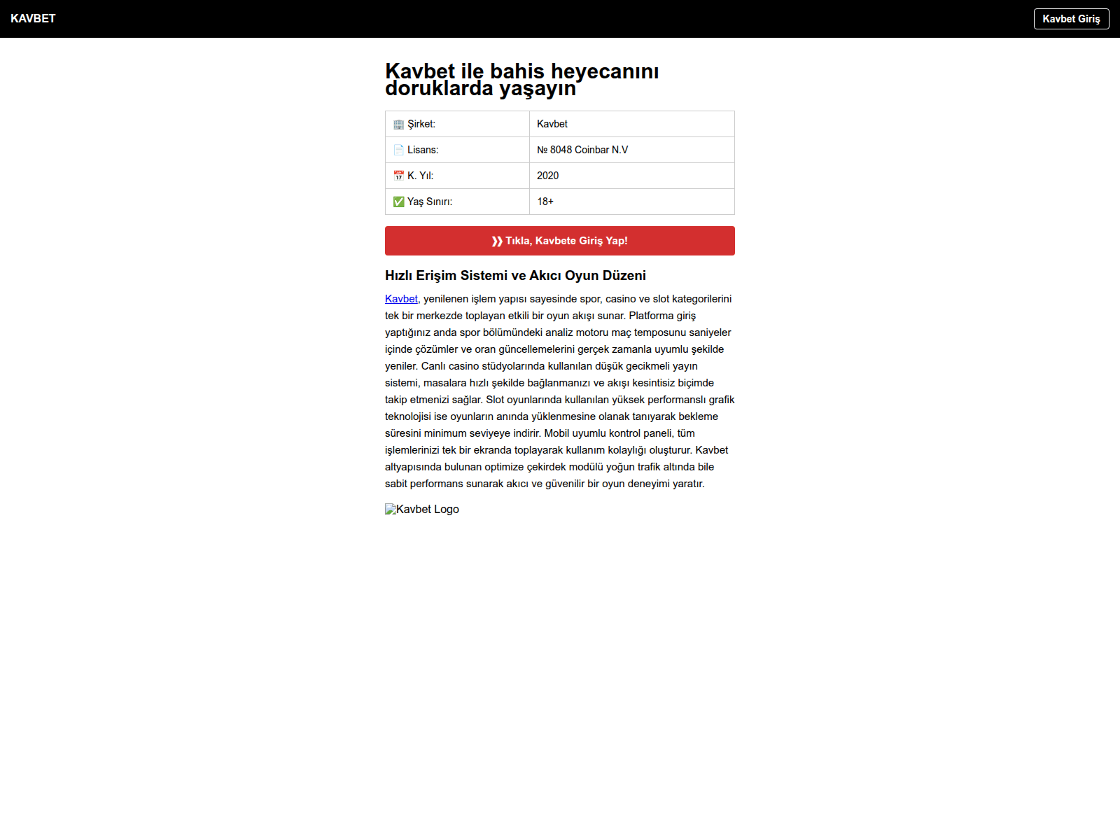 Screenshot of kav-bettek.vip