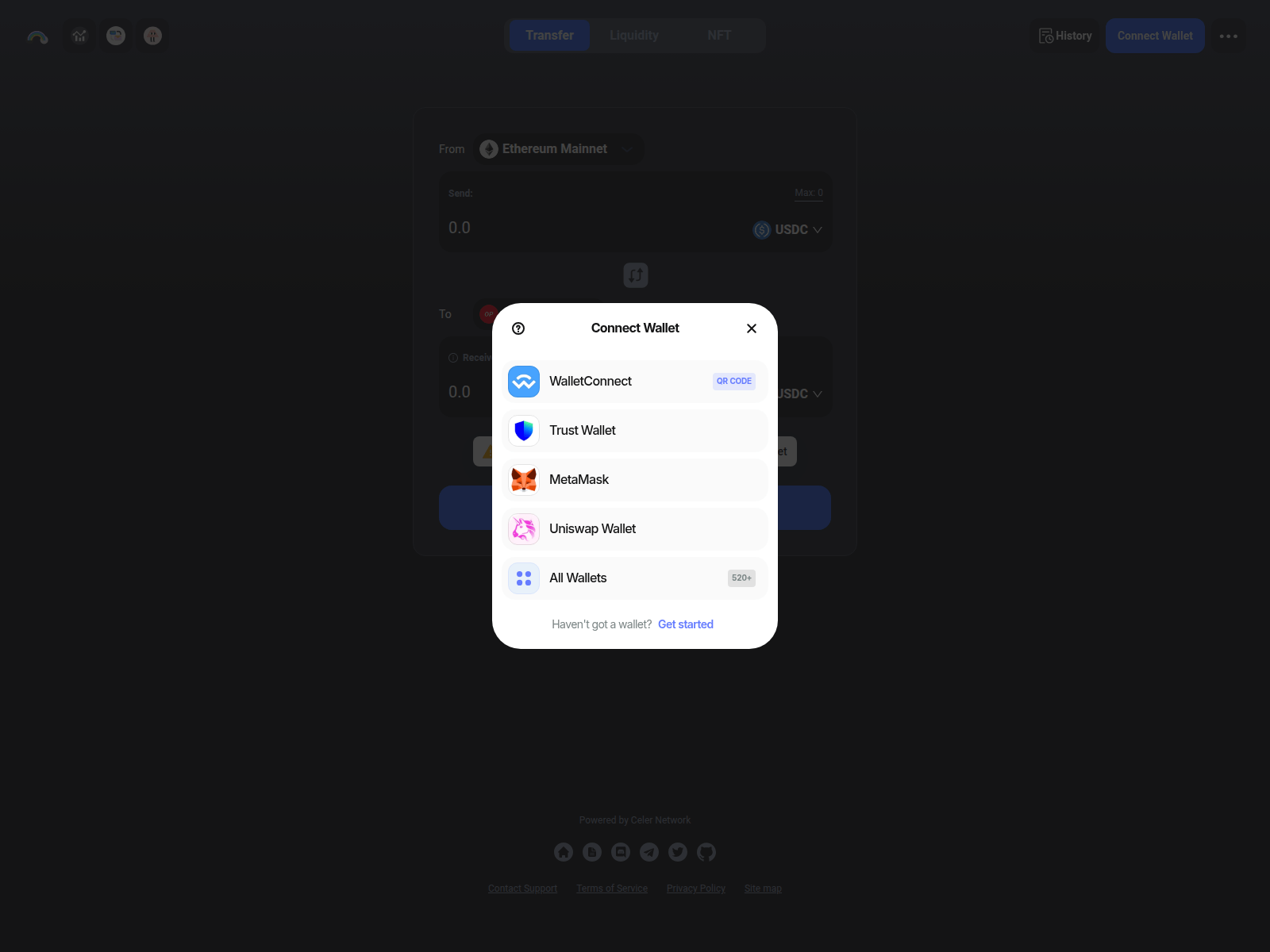 Screenshot of yurbabridge.xyz