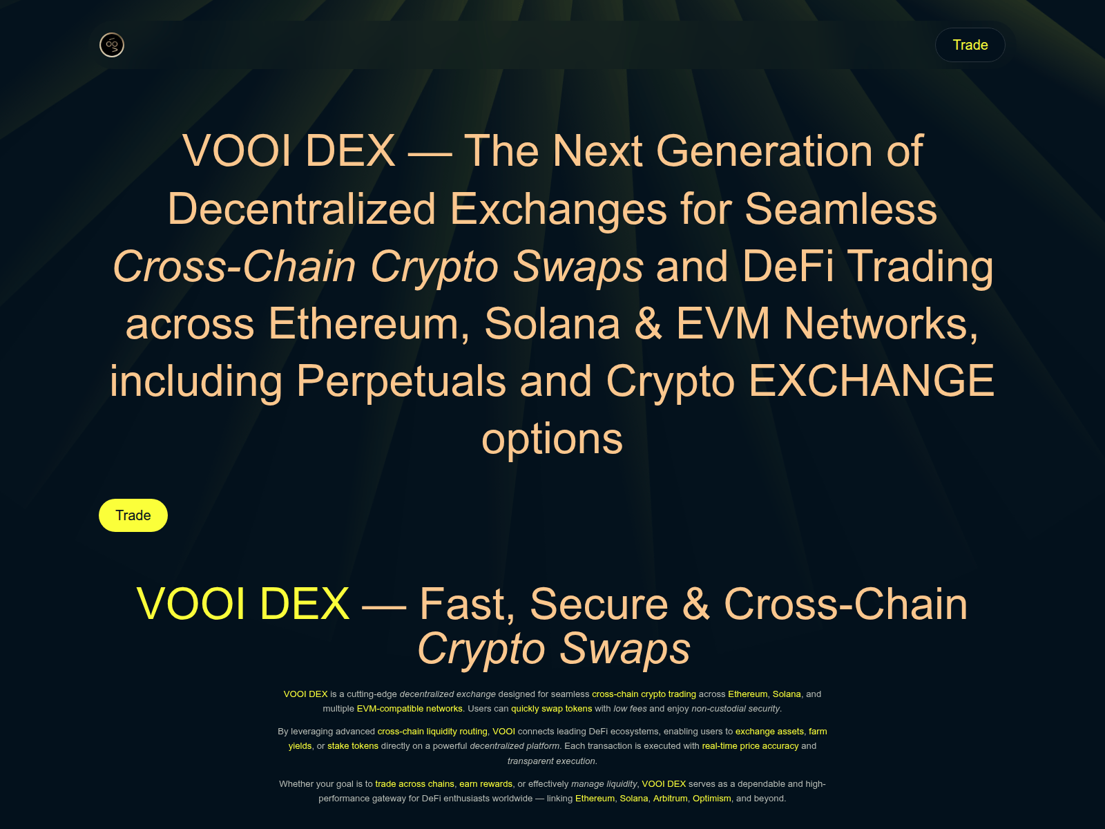 Screenshot of vooidex.xyz