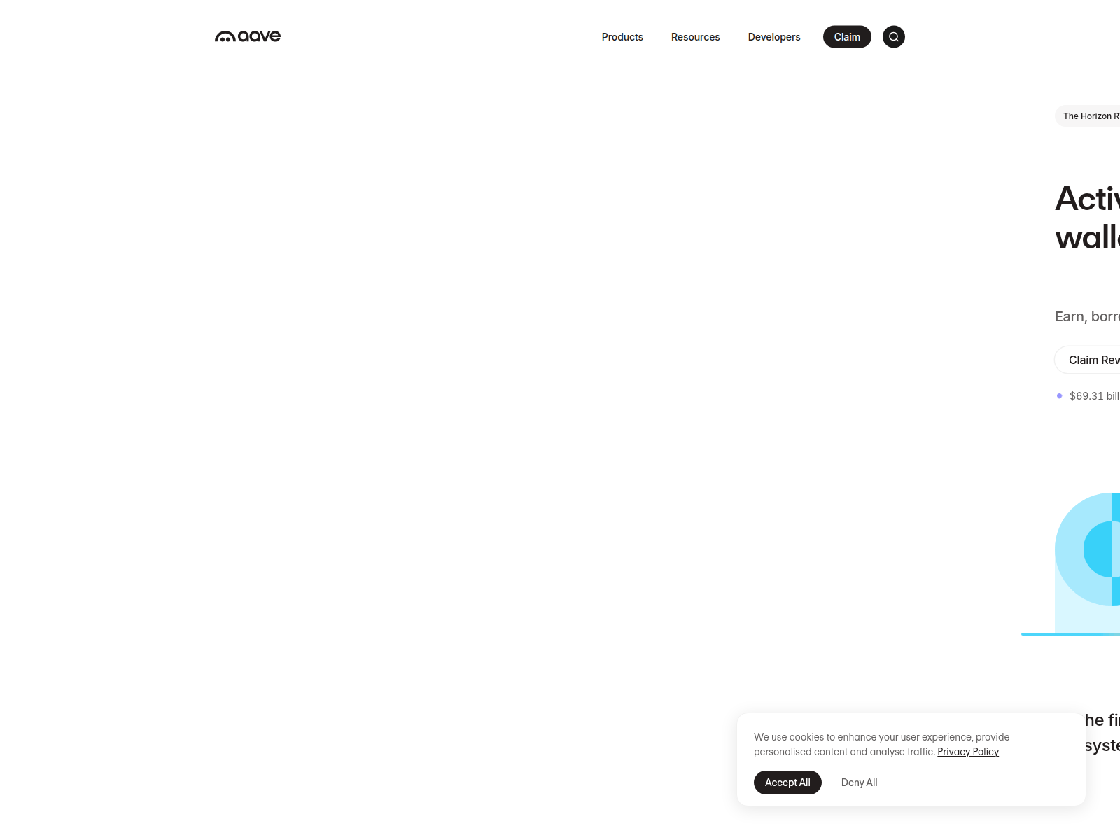 Screenshot of aave-foundation.xyz