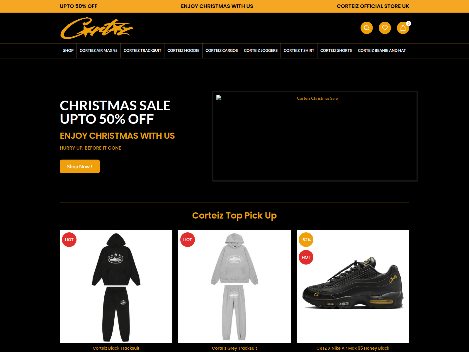 Screenshot of corteizsoteuk.xyz