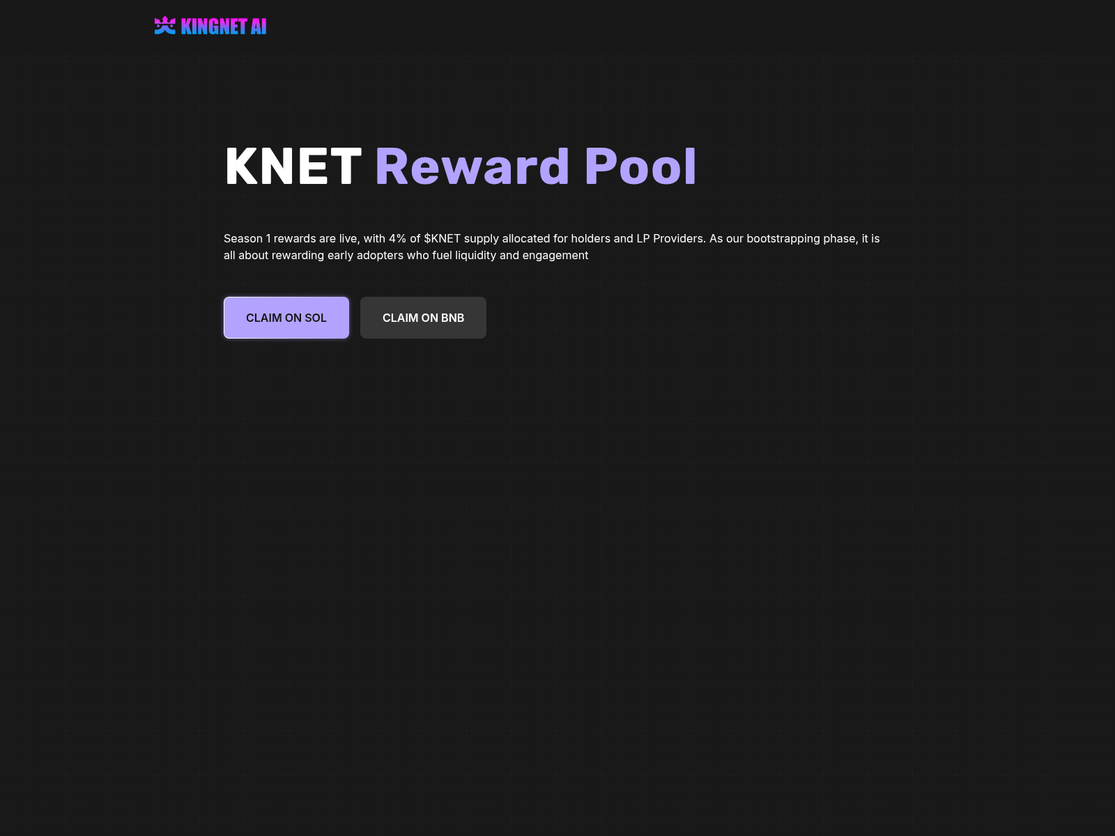 Screenshot of kingnetpool.xyz