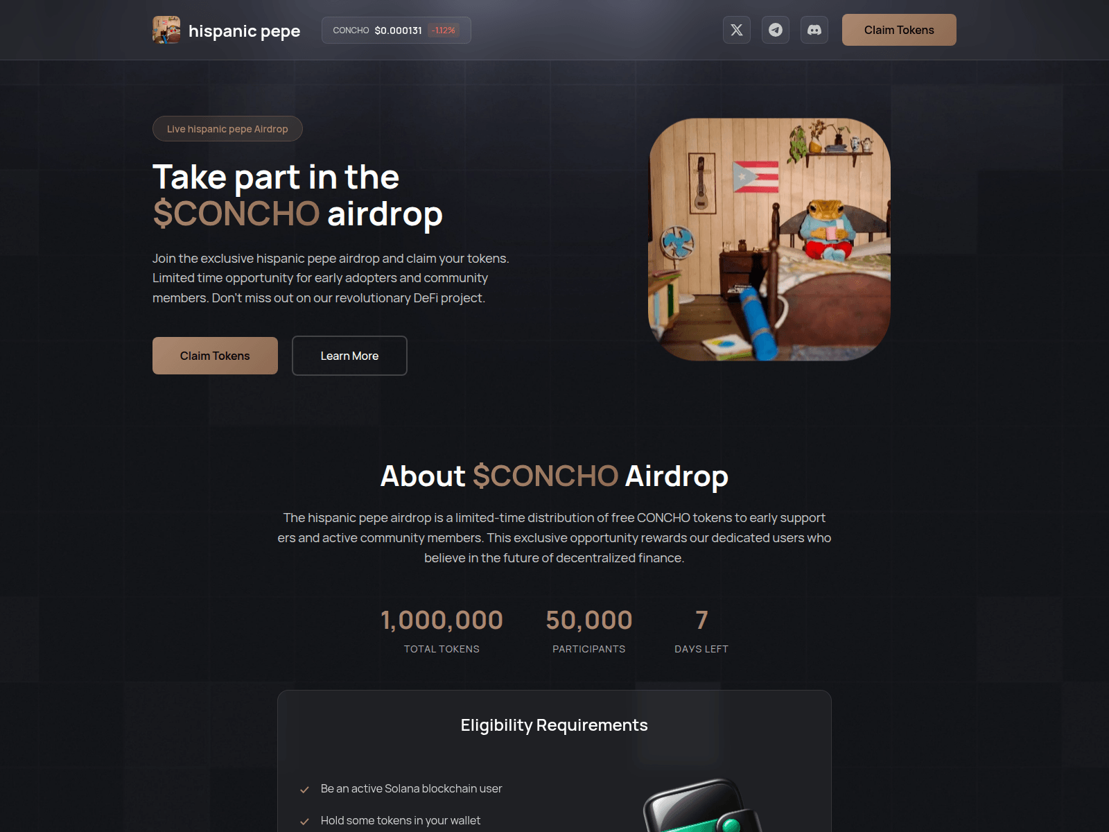 Screenshot of join-concho.xyz