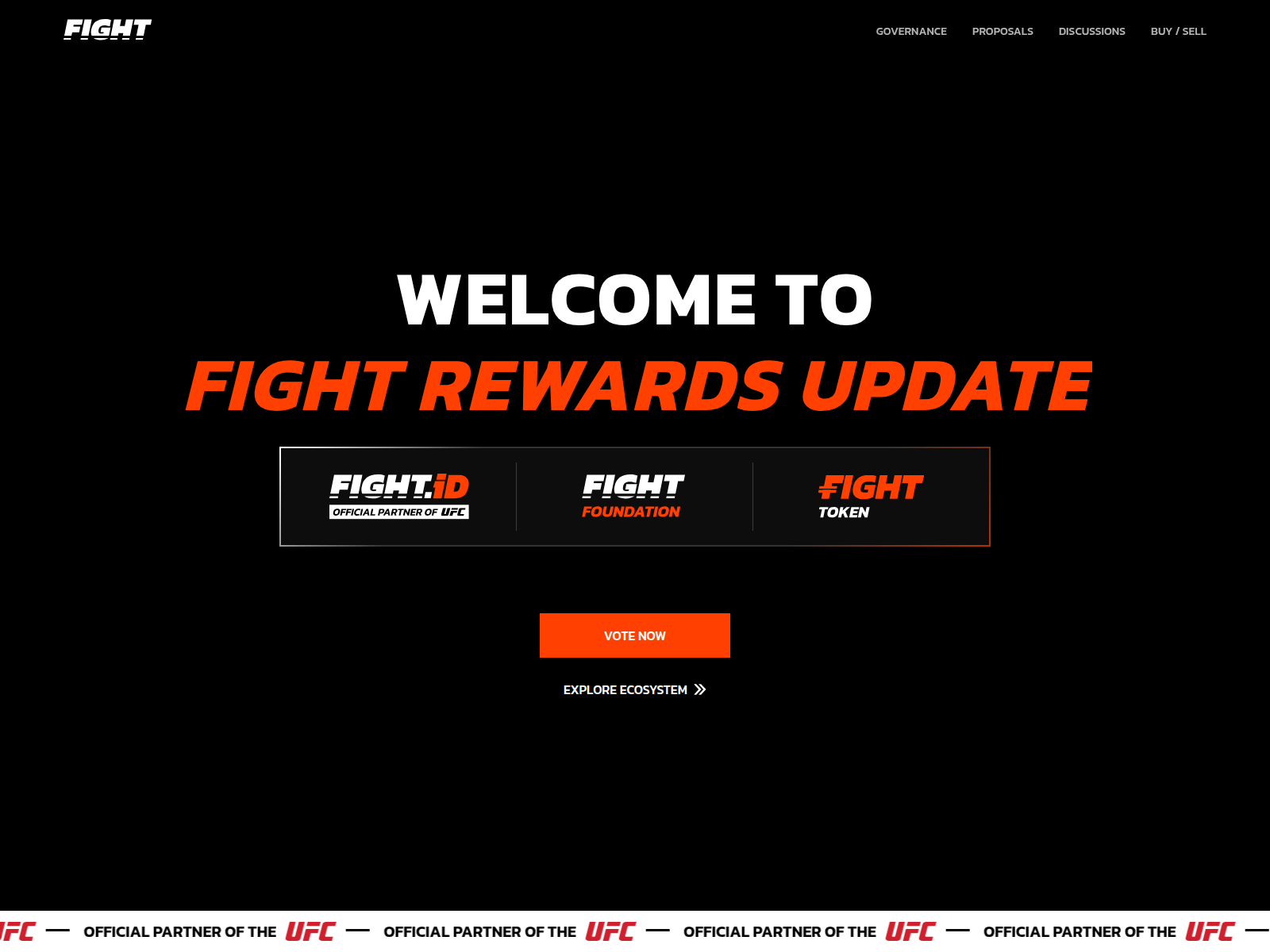 Screenshot of vote-fight.xyz