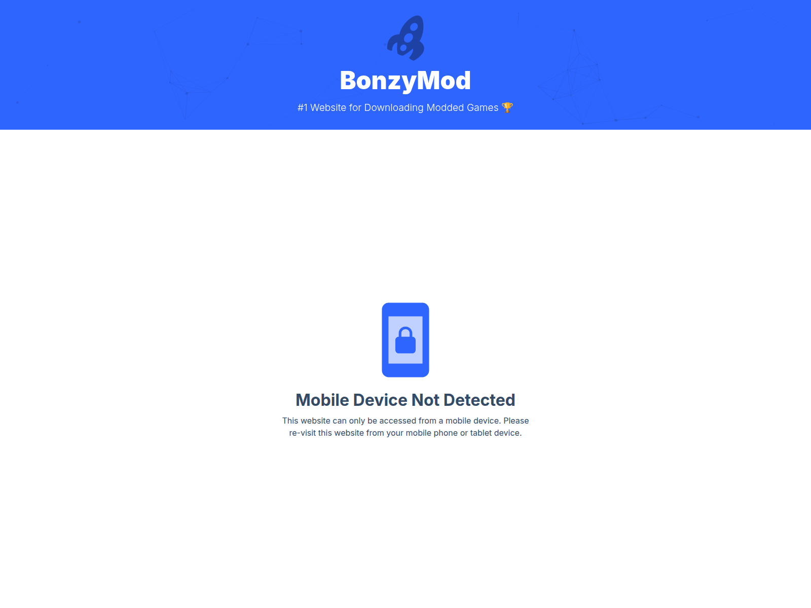 Screenshot of bonzymod.com