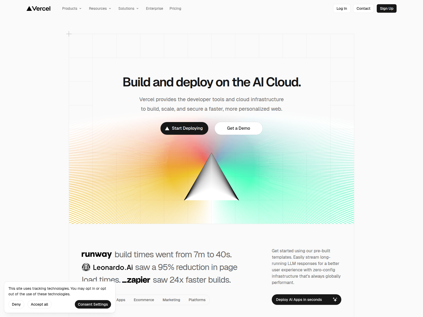 Screenshot of vercellife.com