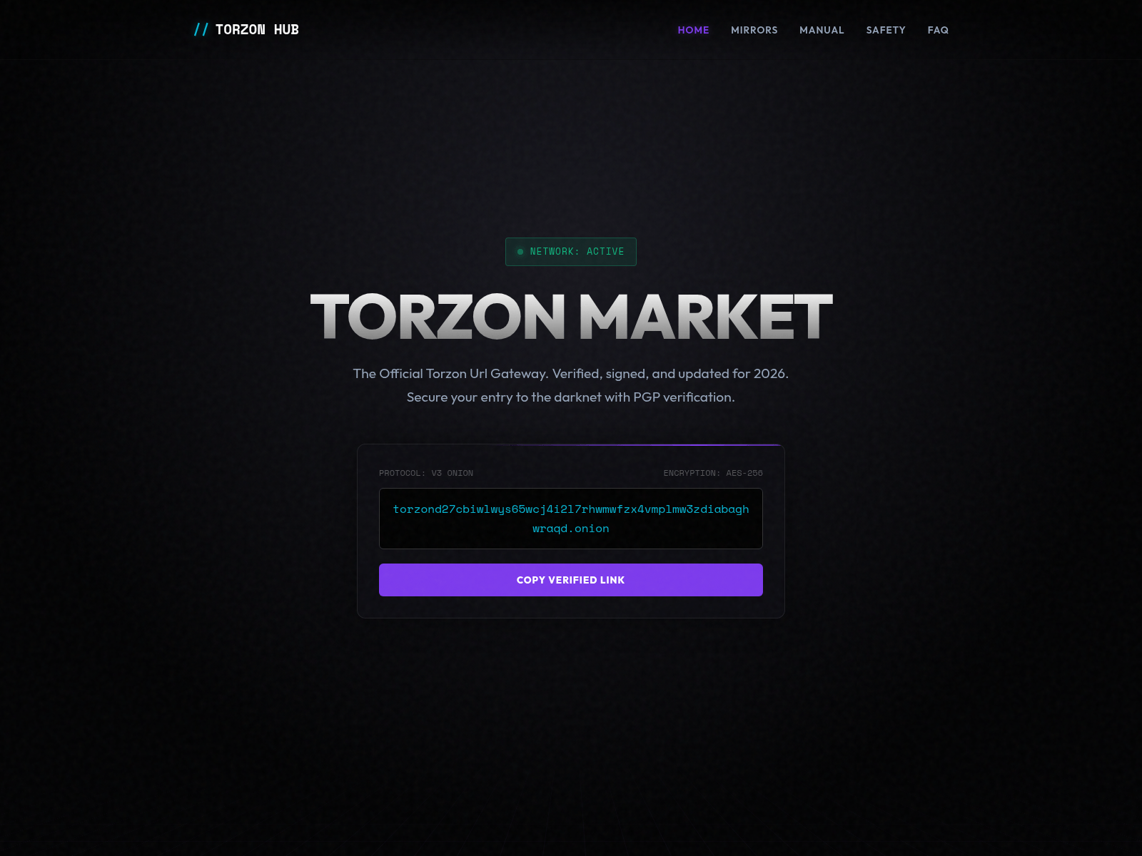 Screenshot of torzonmarket-v1.com
