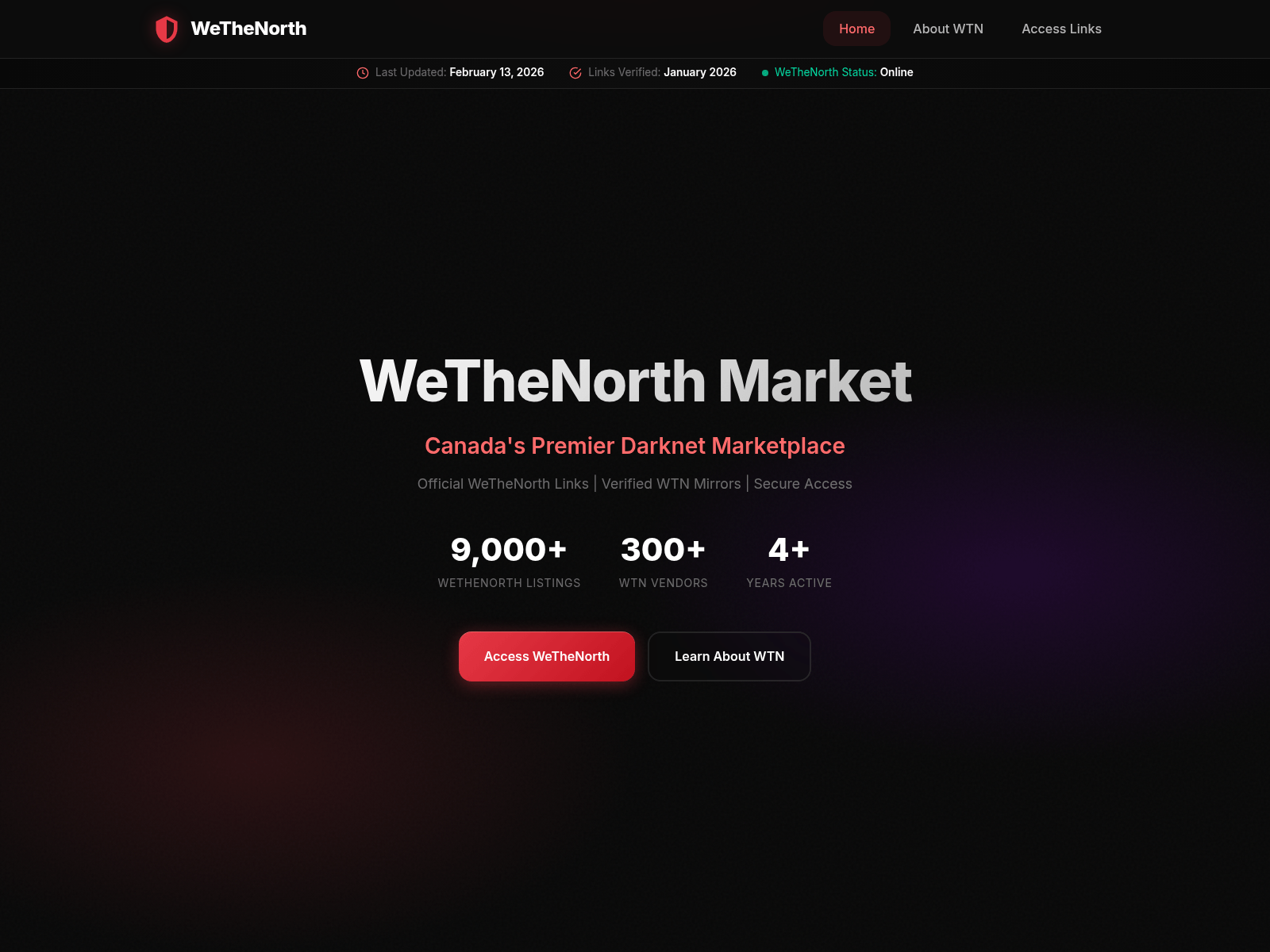 Screenshot of wethenorthdnm.world