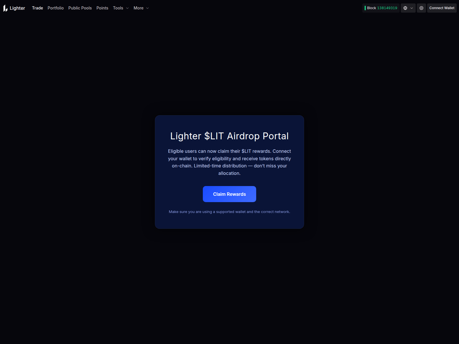 Screenshot of lighterlit.xyz