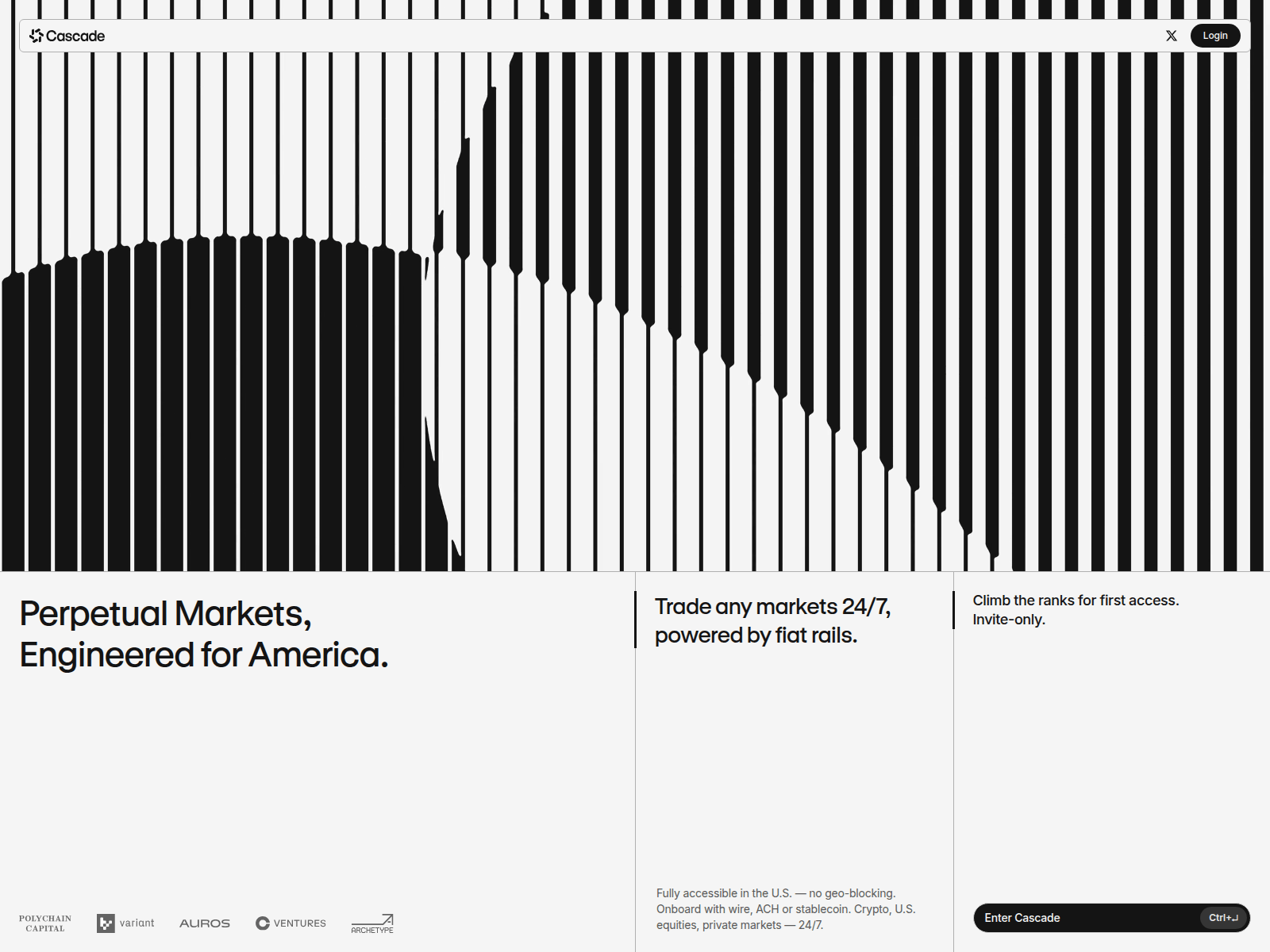 Screenshot of cascae.xyz