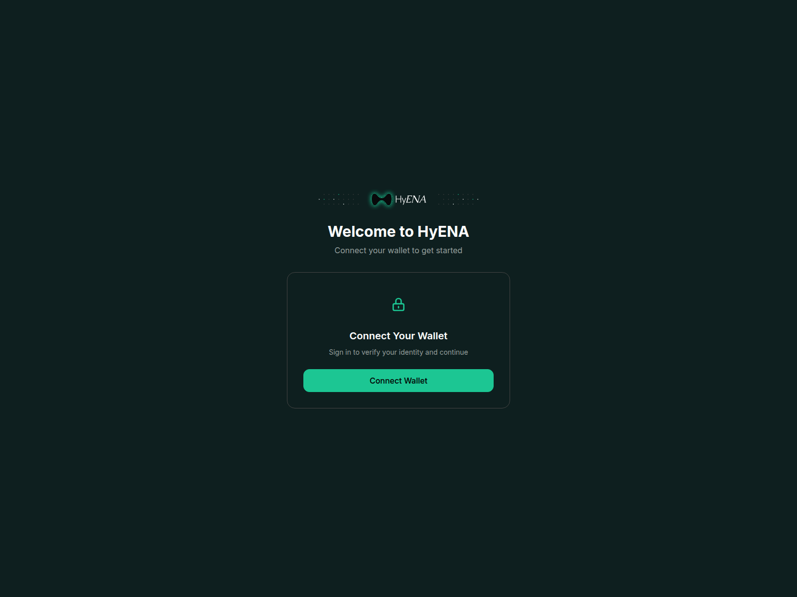 Screenshot of hyyena.trade