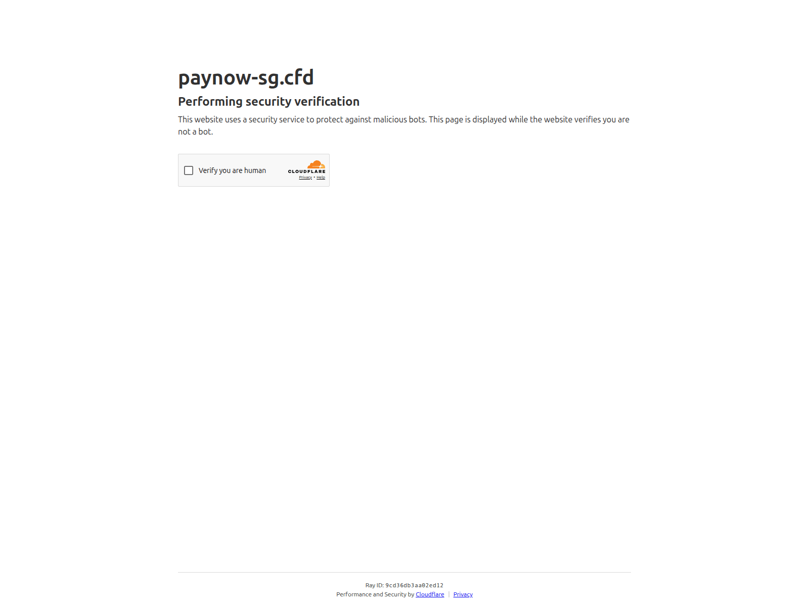 Screenshot of paynow-sg.cfd