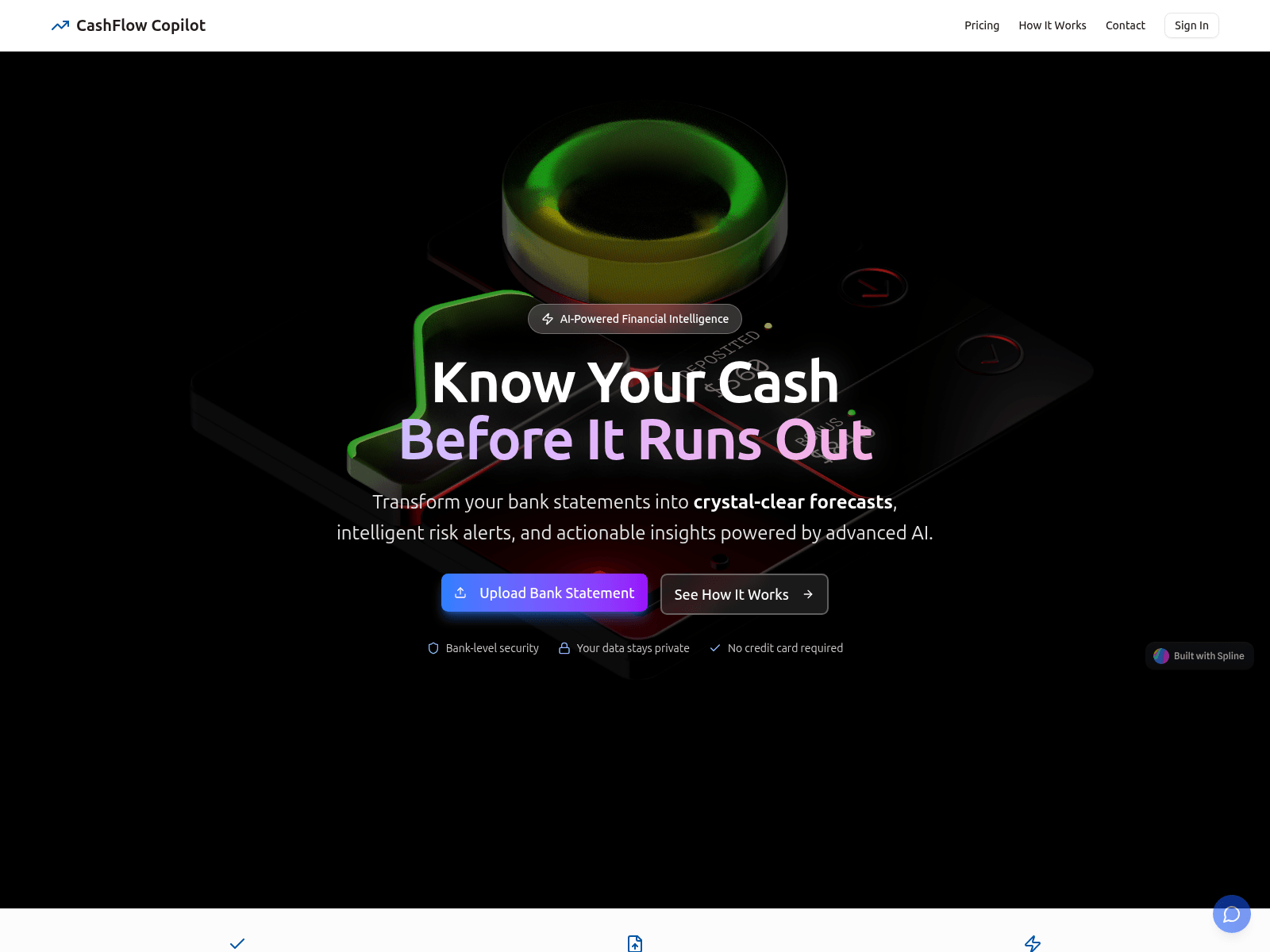Screenshot of cashflowapp.click