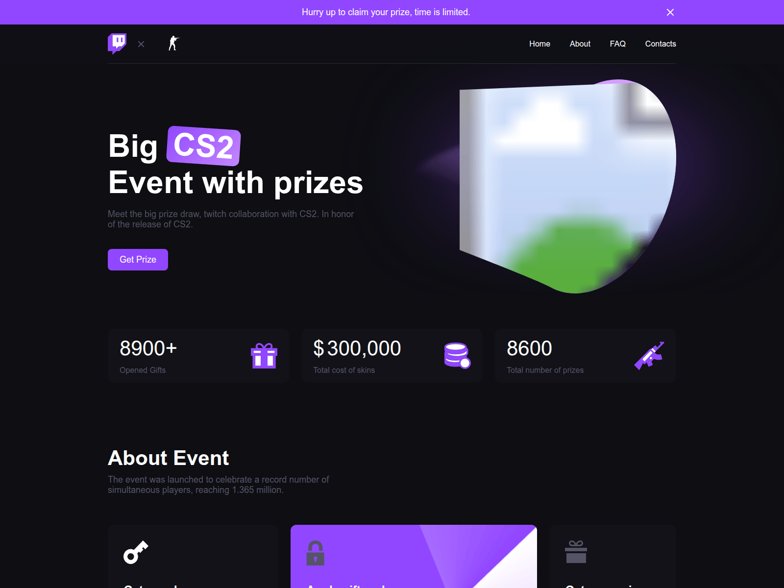 Screenshot of fbst.click