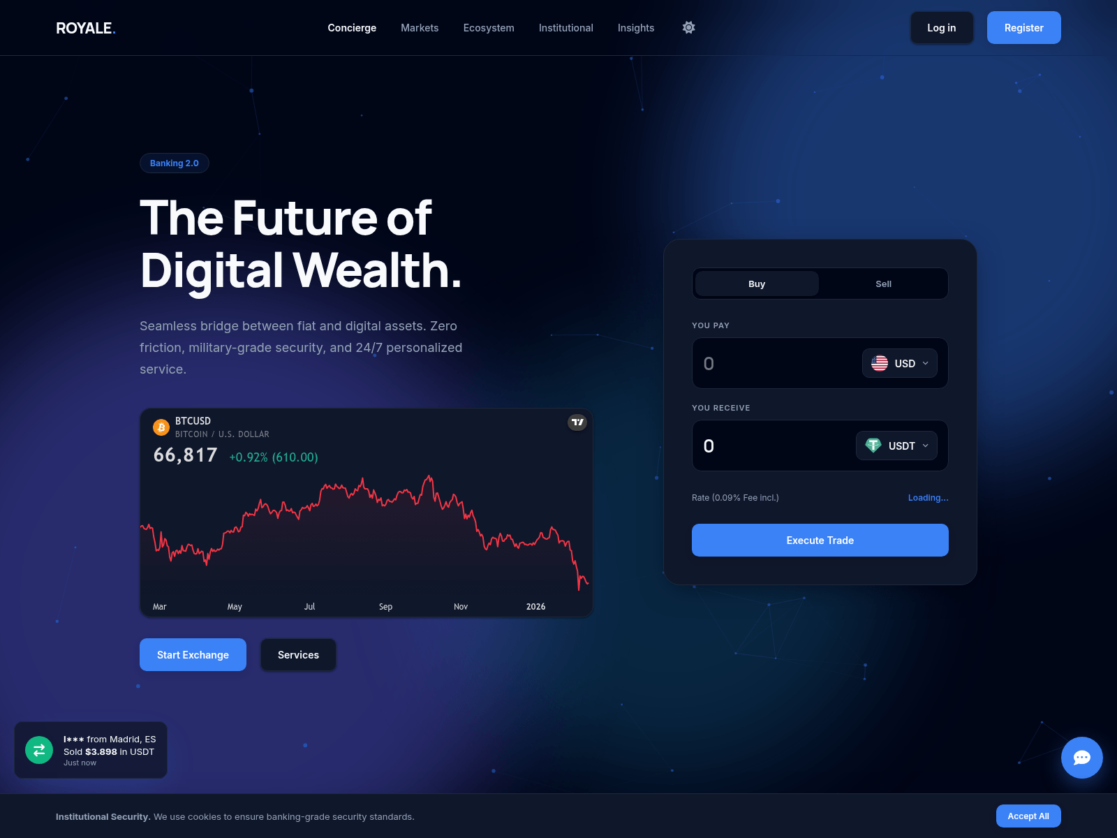 Screenshot of royal-exchange.club