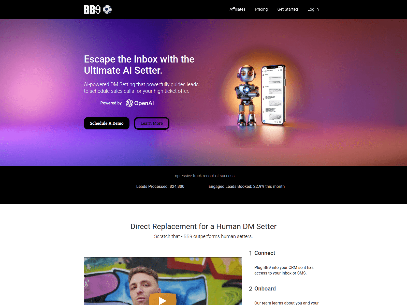 Screenshot of bb9now.com