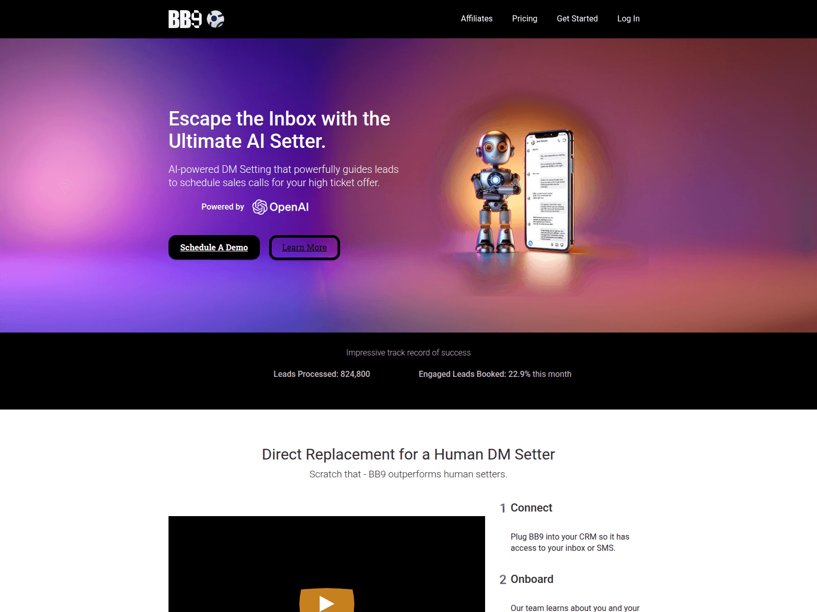 Screenshot of bb9team.com