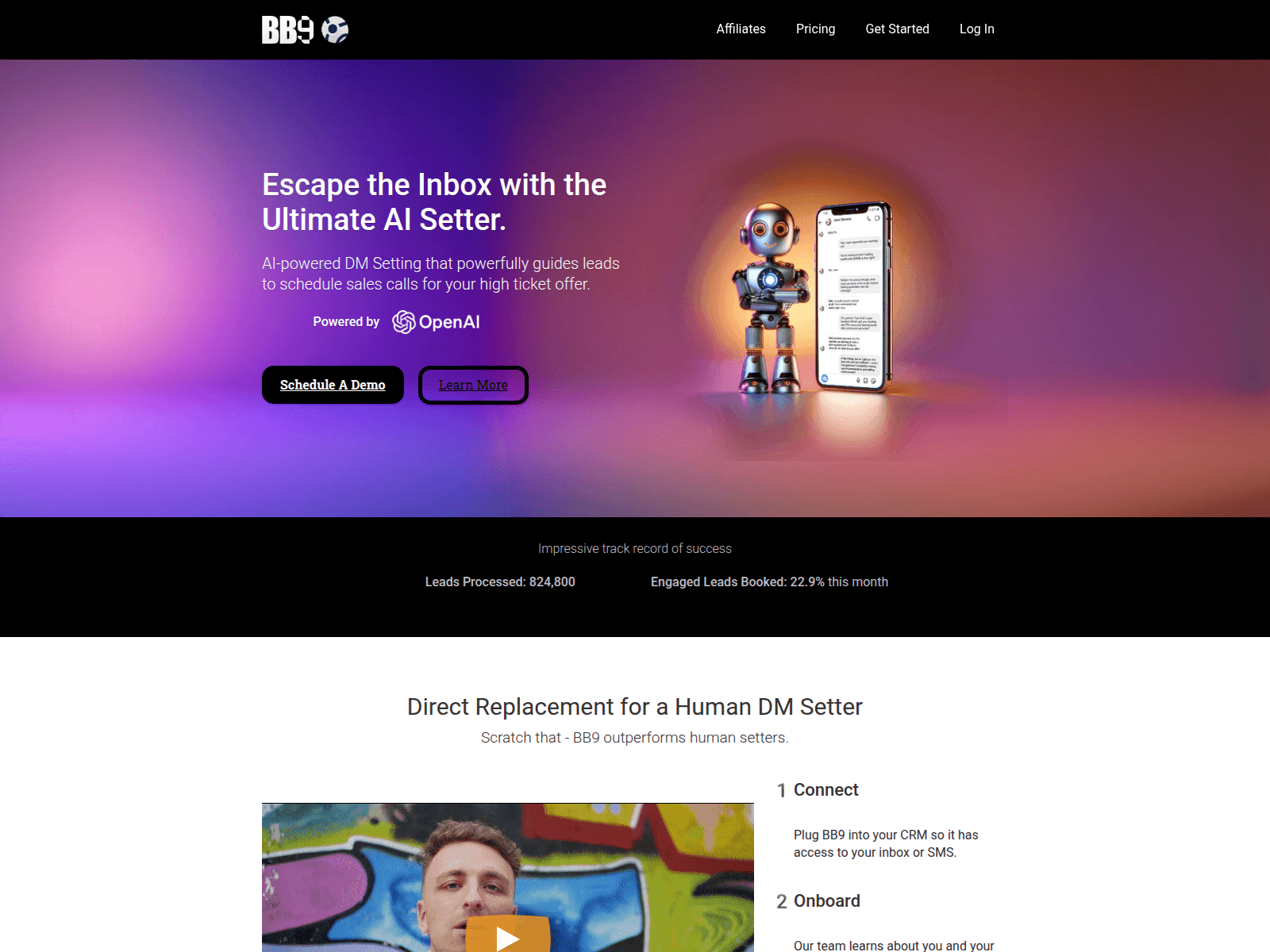 Screenshot of getbb9.com
