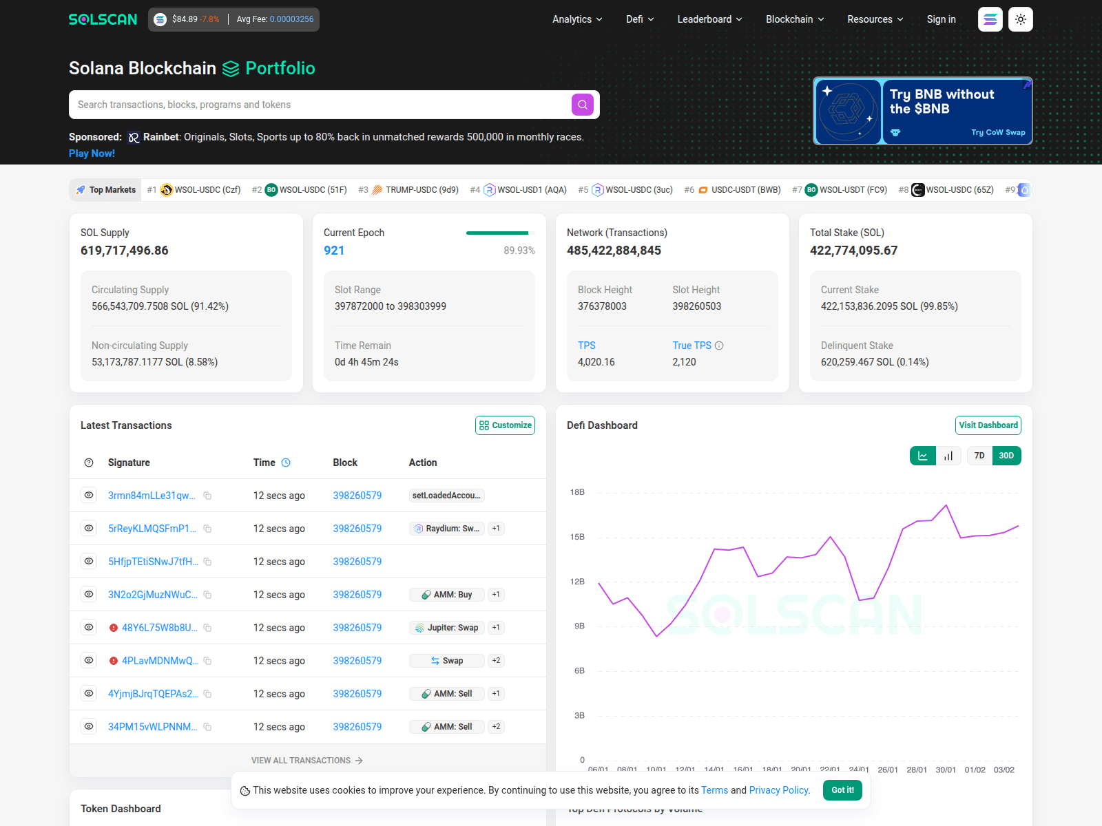 Screenshot of solvscanix.sbs