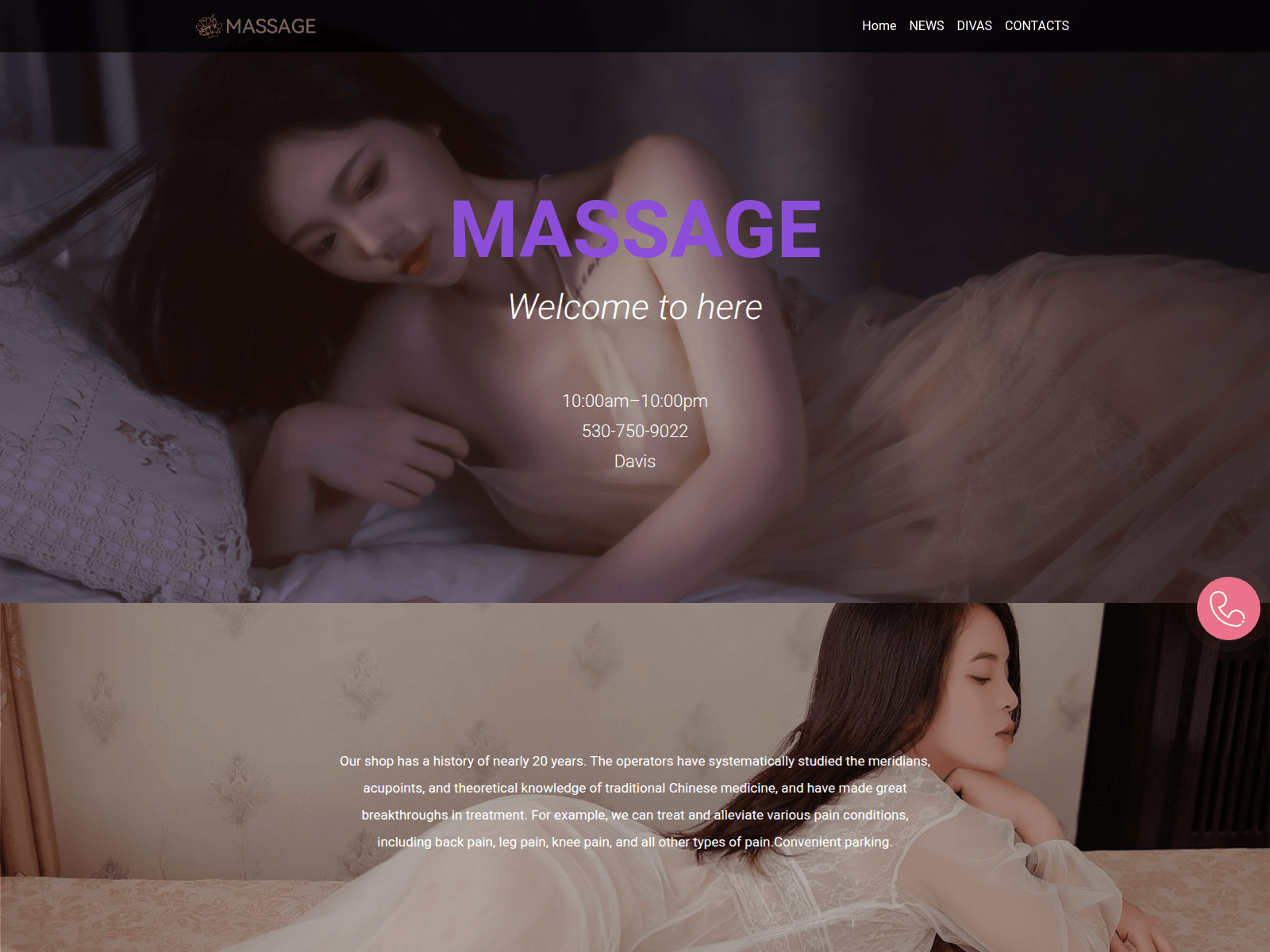 Screenshot of relaxmurmur.com