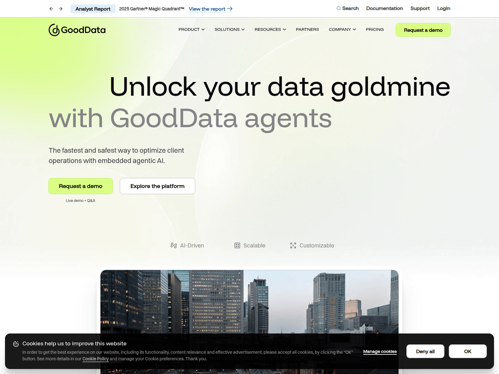 Screenshot of hellogooddataai.com