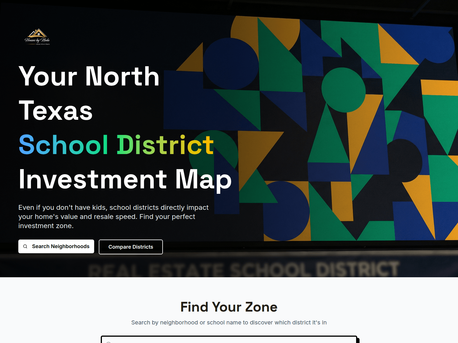 Screenshot of ntxschoolguide.com