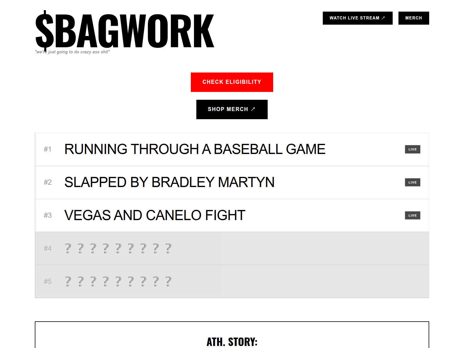 Screenshot of bagworkofsol.net