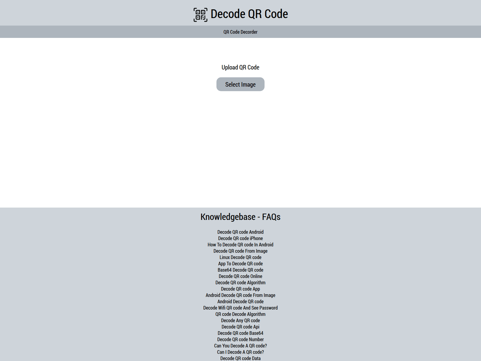 Screenshot of scamqr.org