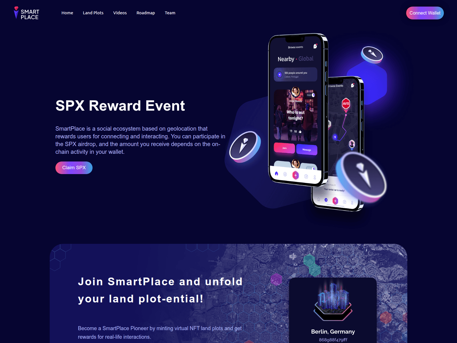 Screenshot of smart-place.app