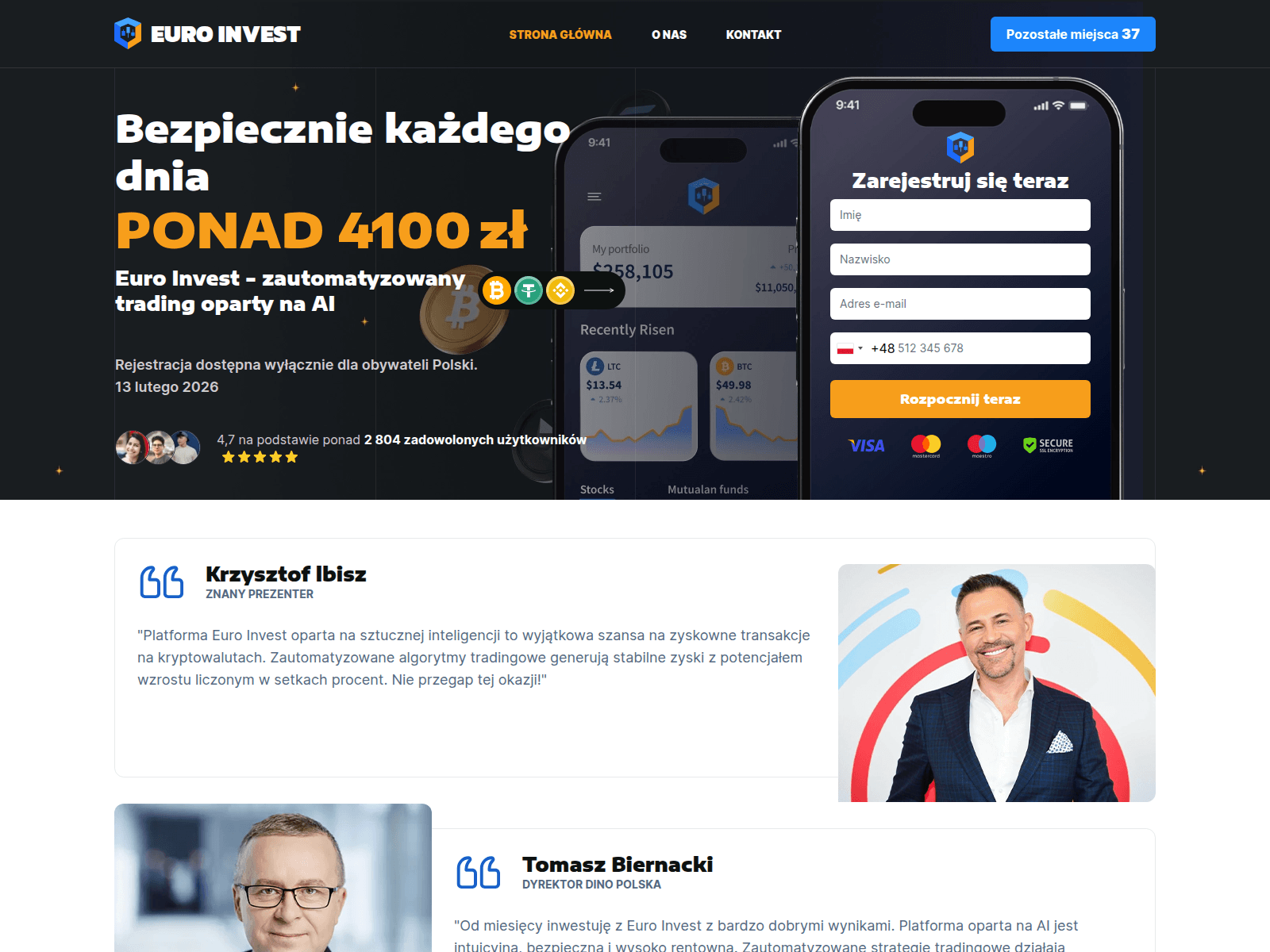 Screenshot of euroinvest-pl.net