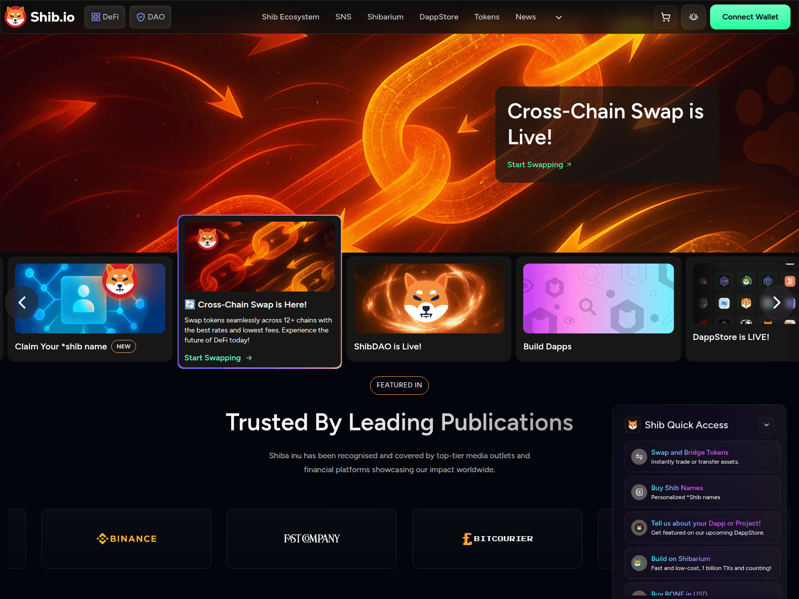 Screenshot of shib-bounty.net