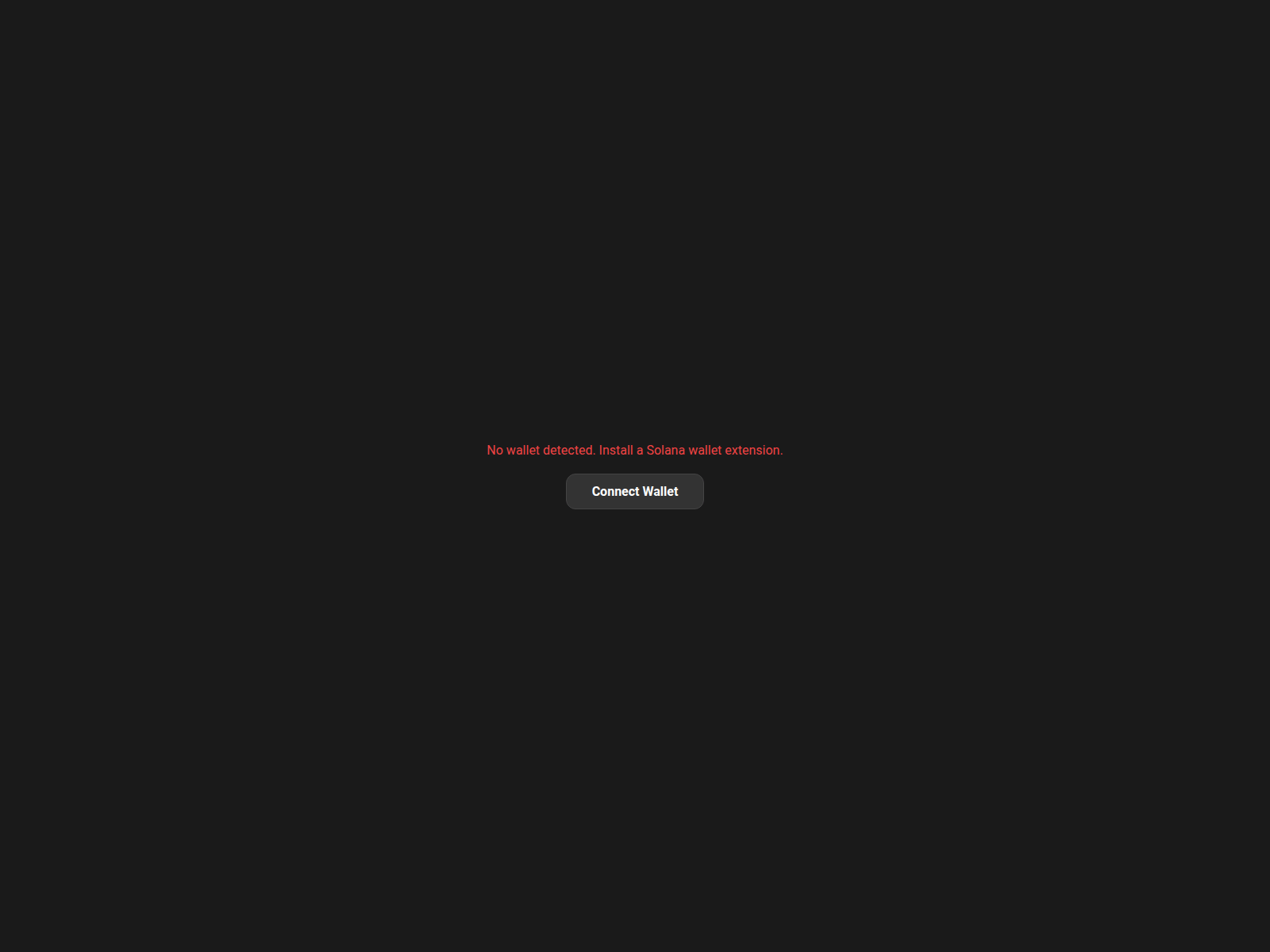 Screenshot of idgaf-solana.pages.dev