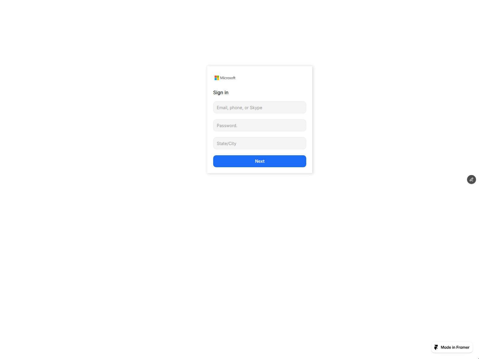 Screenshot of gregarious-mindset-762418.framer.app